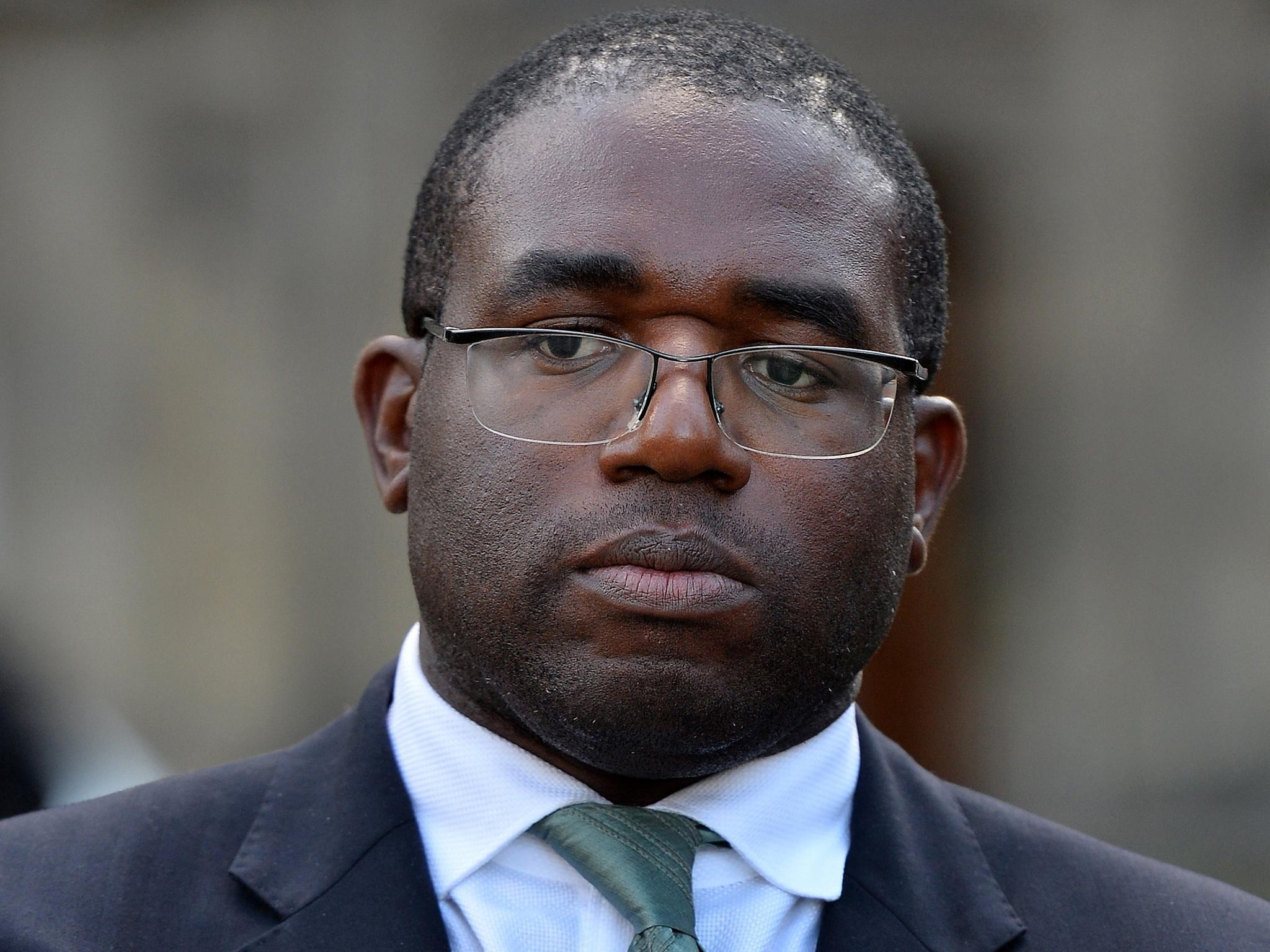 Caption:Labour Party member of parliament for Tottenham, David Lammy.