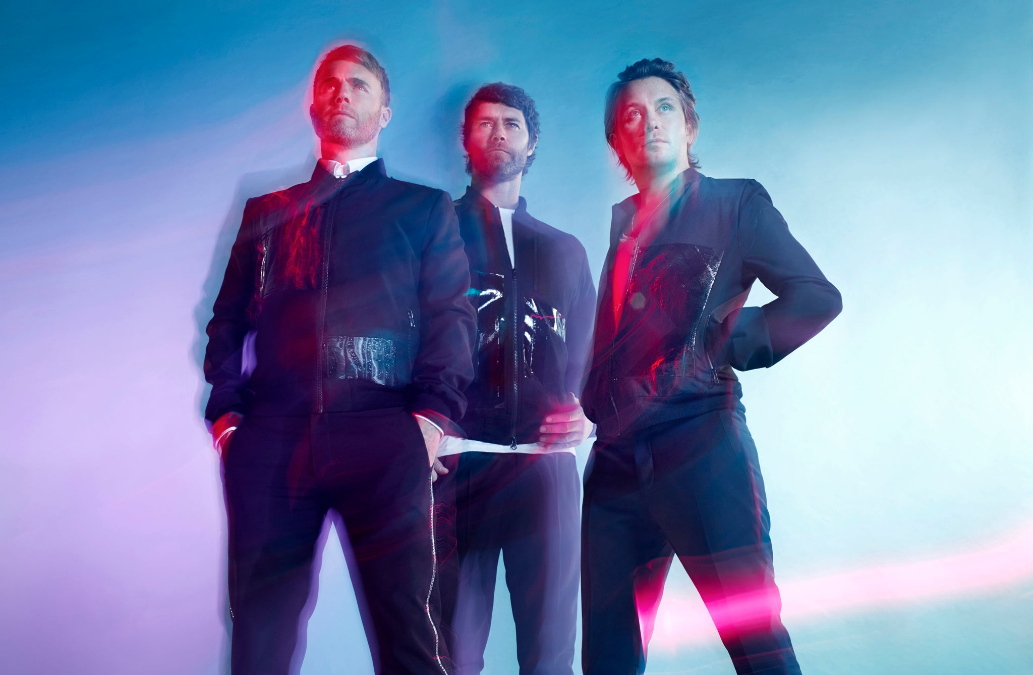 Take That: Gary Barlow, Howard Donald and Mark Owen