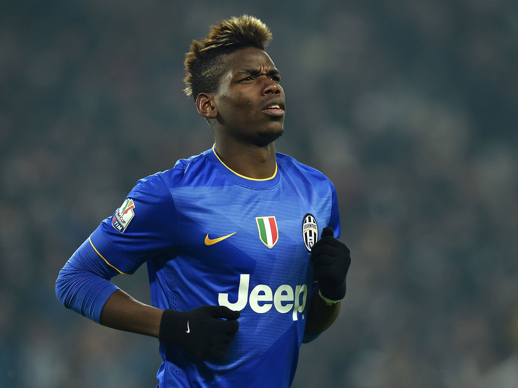 Paul Pogba in action for Juventus