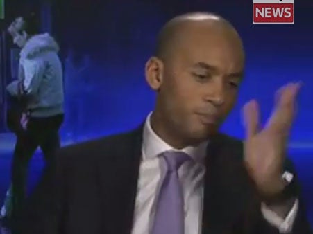 Chuka Umunna hadn't read the letter that Murnaghan asked about