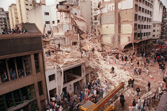 The car bombing of the seven-storey building was the worst of its kind in Argentine history