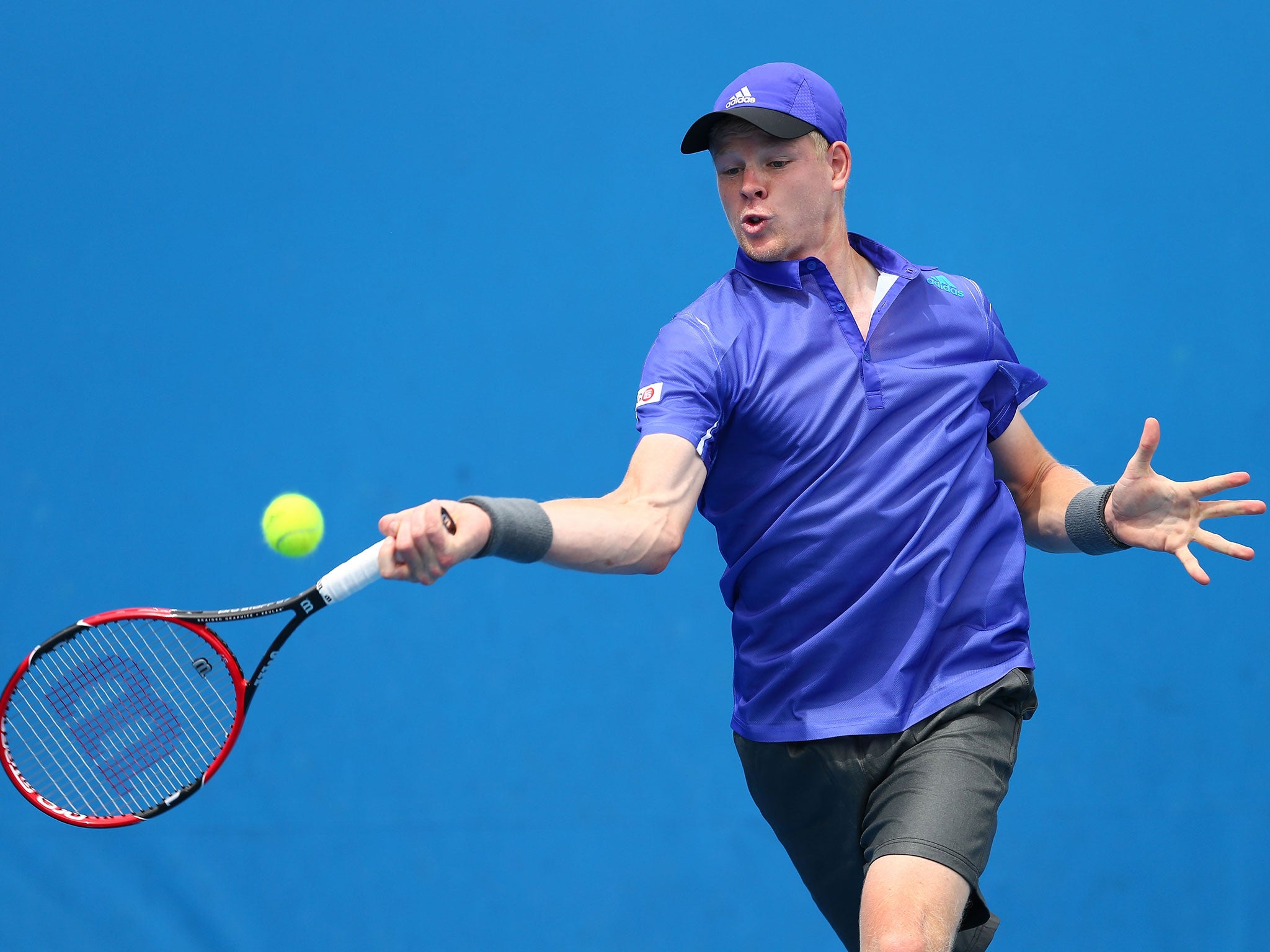 Edmund suffered a straight-sets defeat to Steve Johnson of the United States