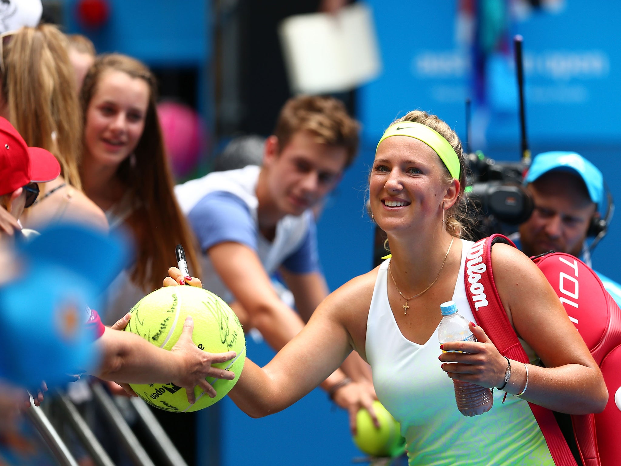 Victoria Azarenka in Melbourne