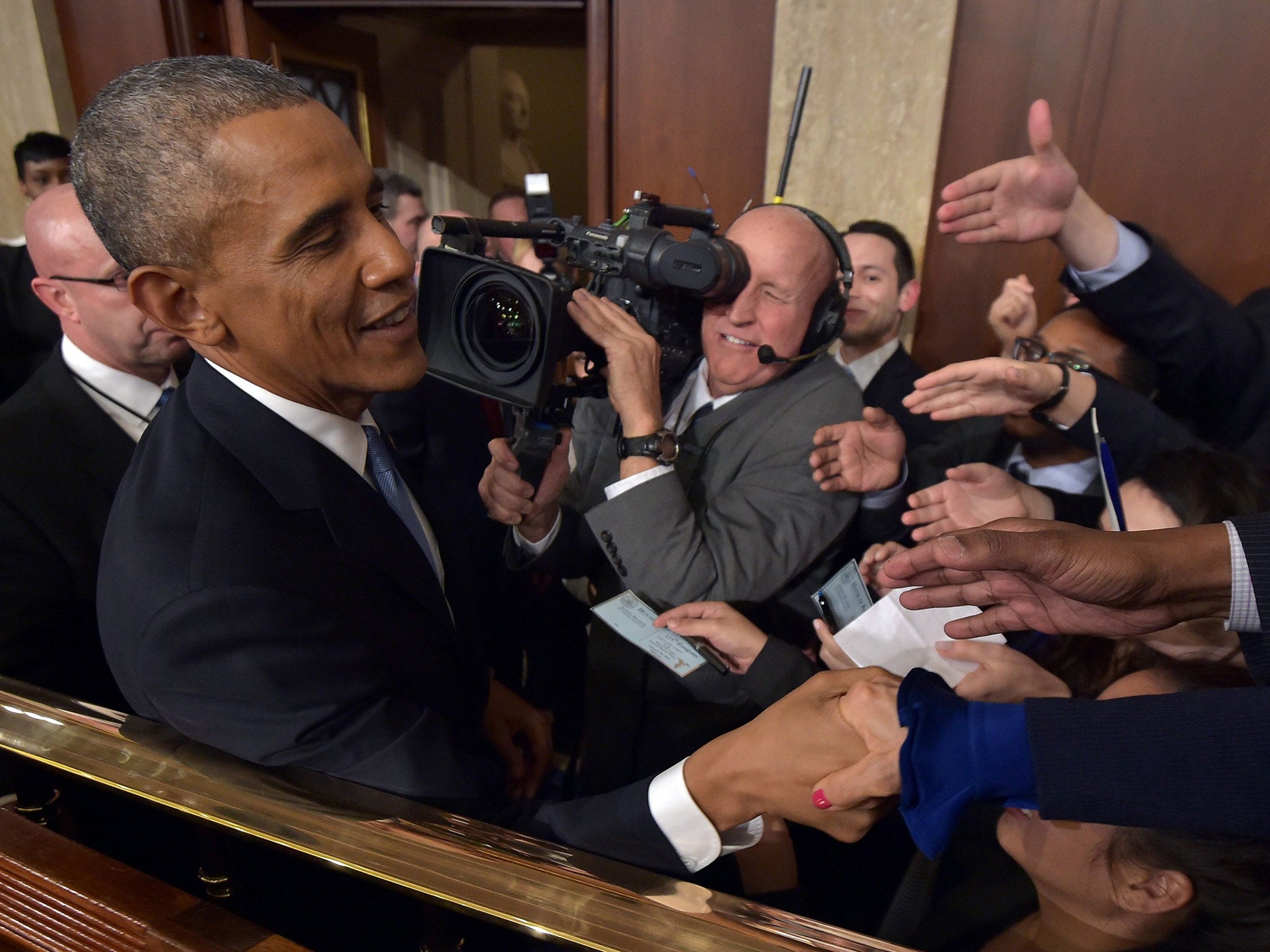 “Will we accept an economy where only a few of us do spectacularly well?” Obama asked in his State of the Union speech