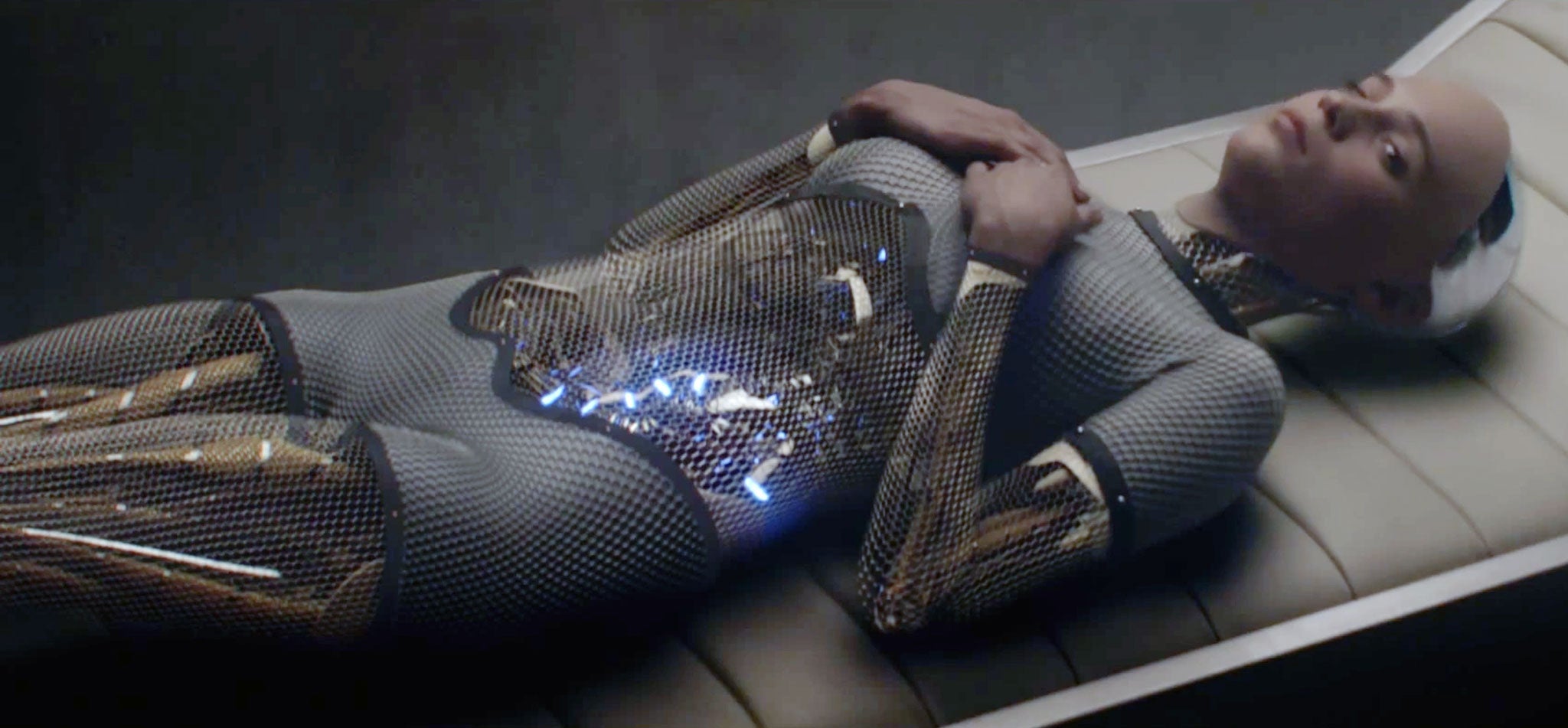 Alicia Vikander in a scene from 'Ex Machina'