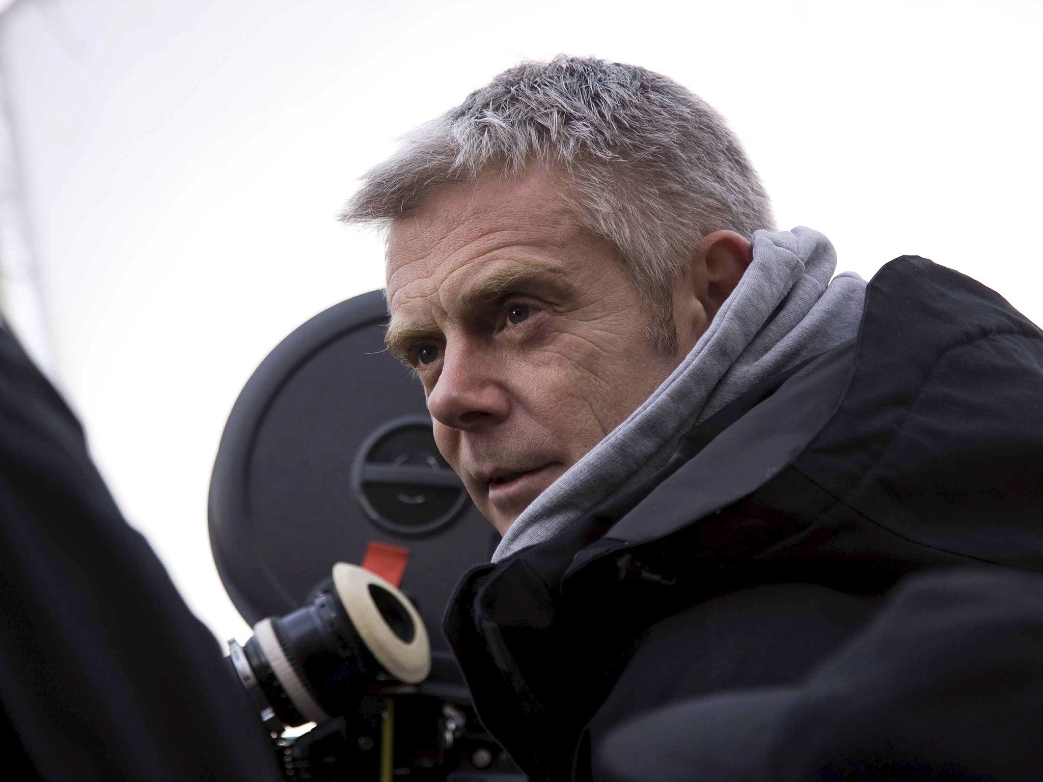 Stephen Daldry on set