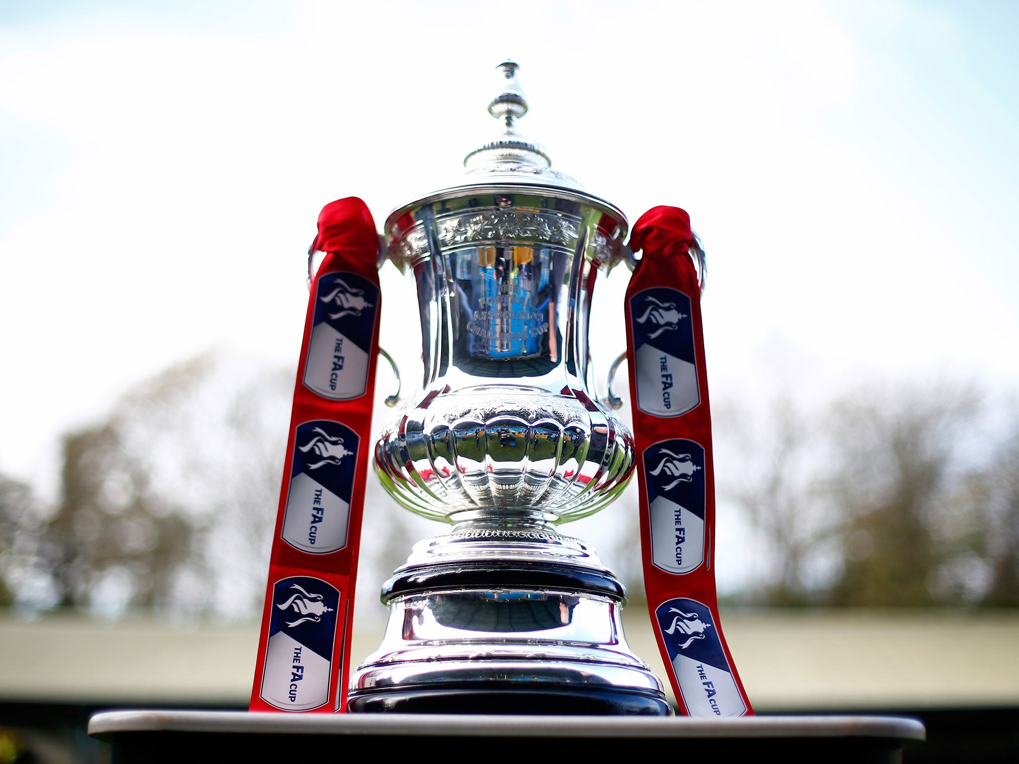 The FA Cup trophy