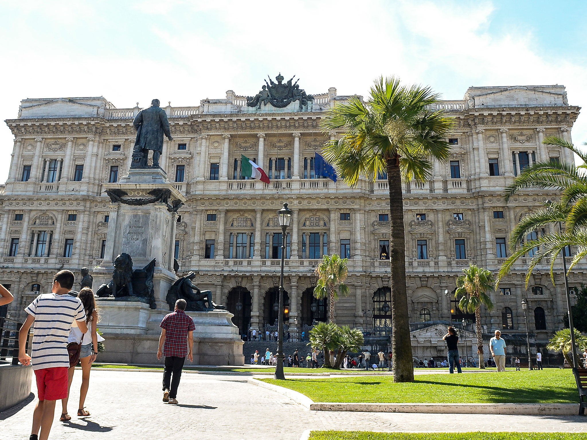 Rome's Supreme Court of Cassation, where Danilo Giuffrida's case was heard