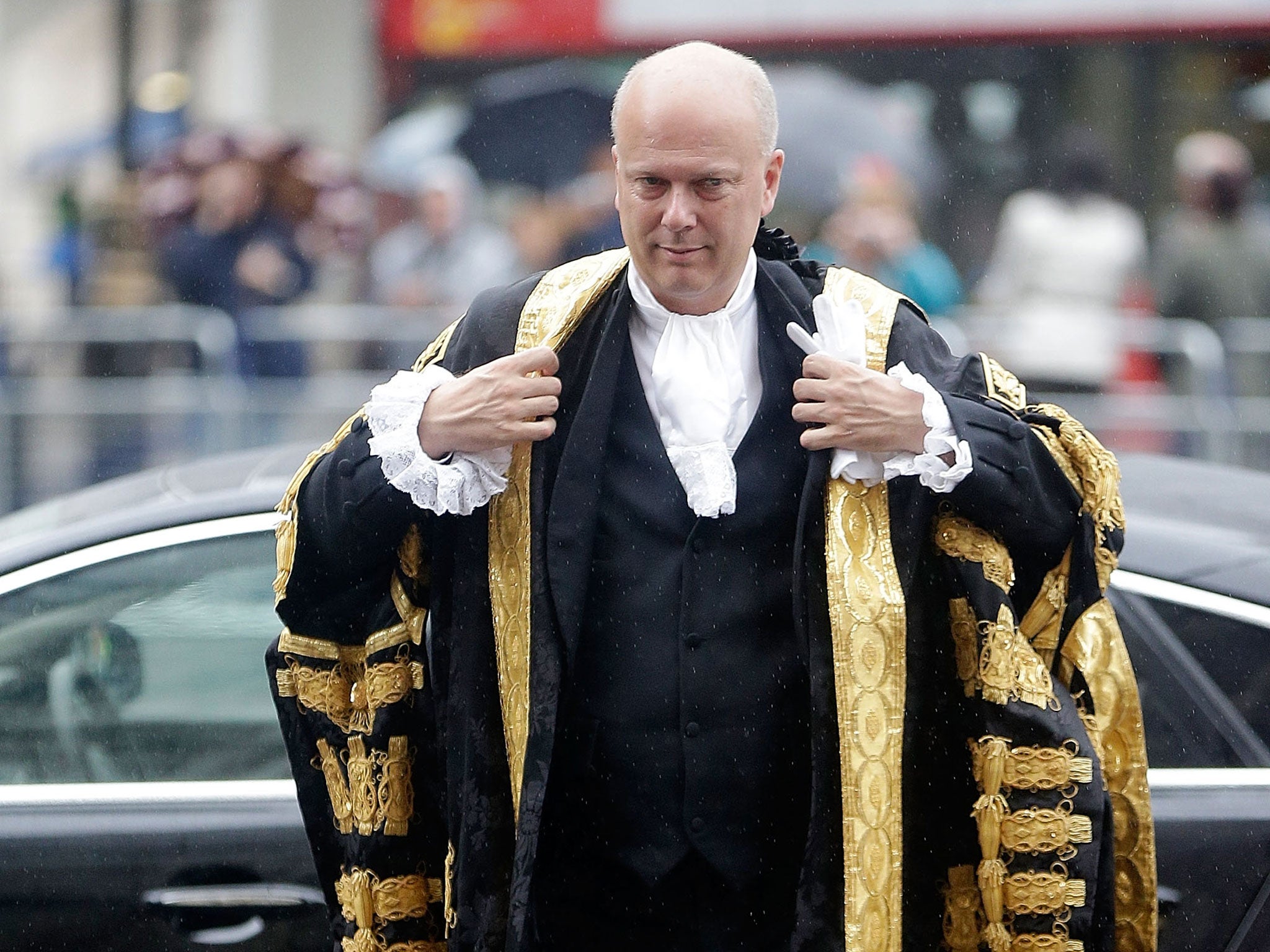 Chris Grayling, the Lord Chancellor, was aware of the case