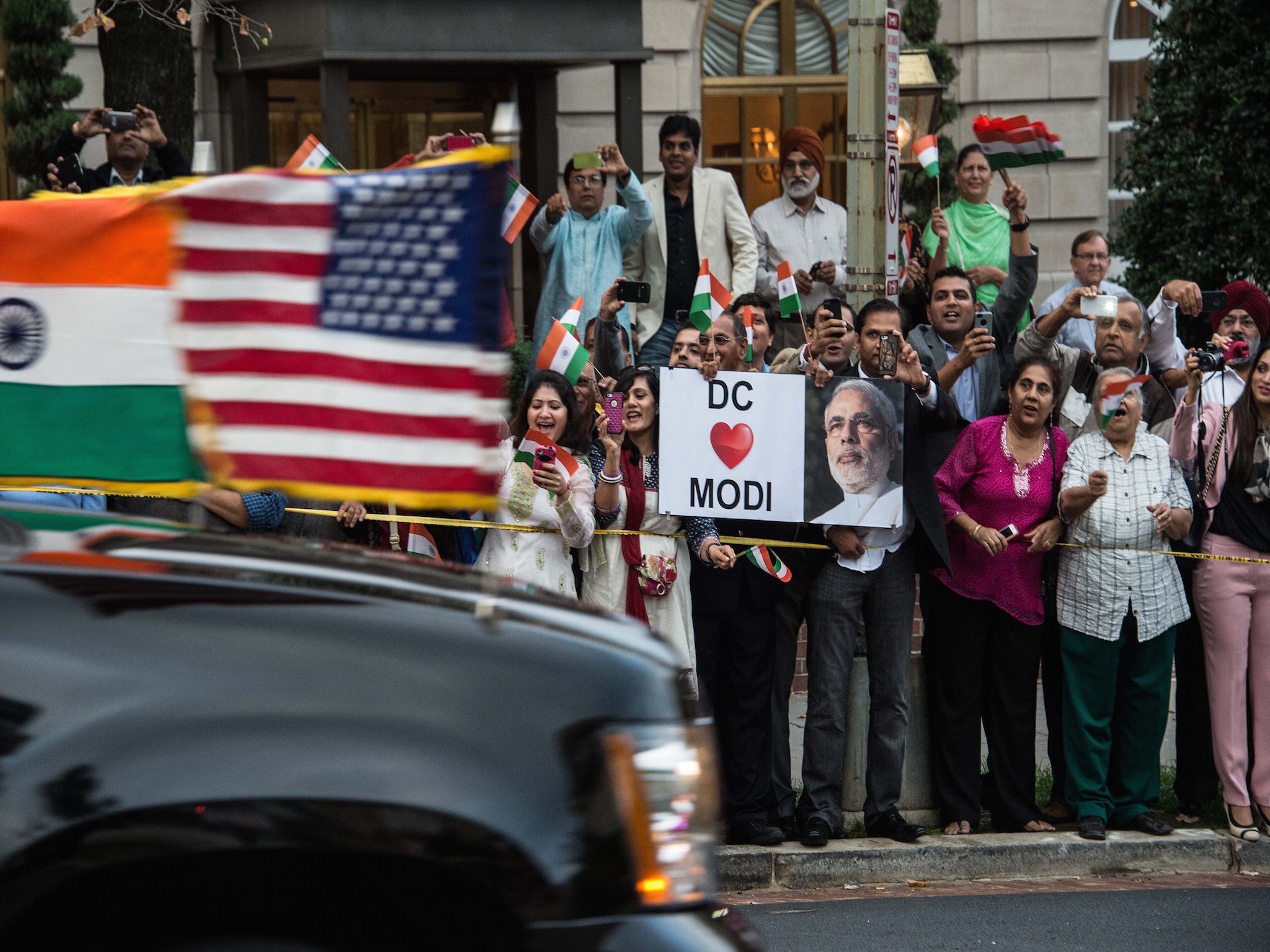 Indian Premier Narendra Modi received special treatment when he visited Washington last year - a sign of India's growing importance