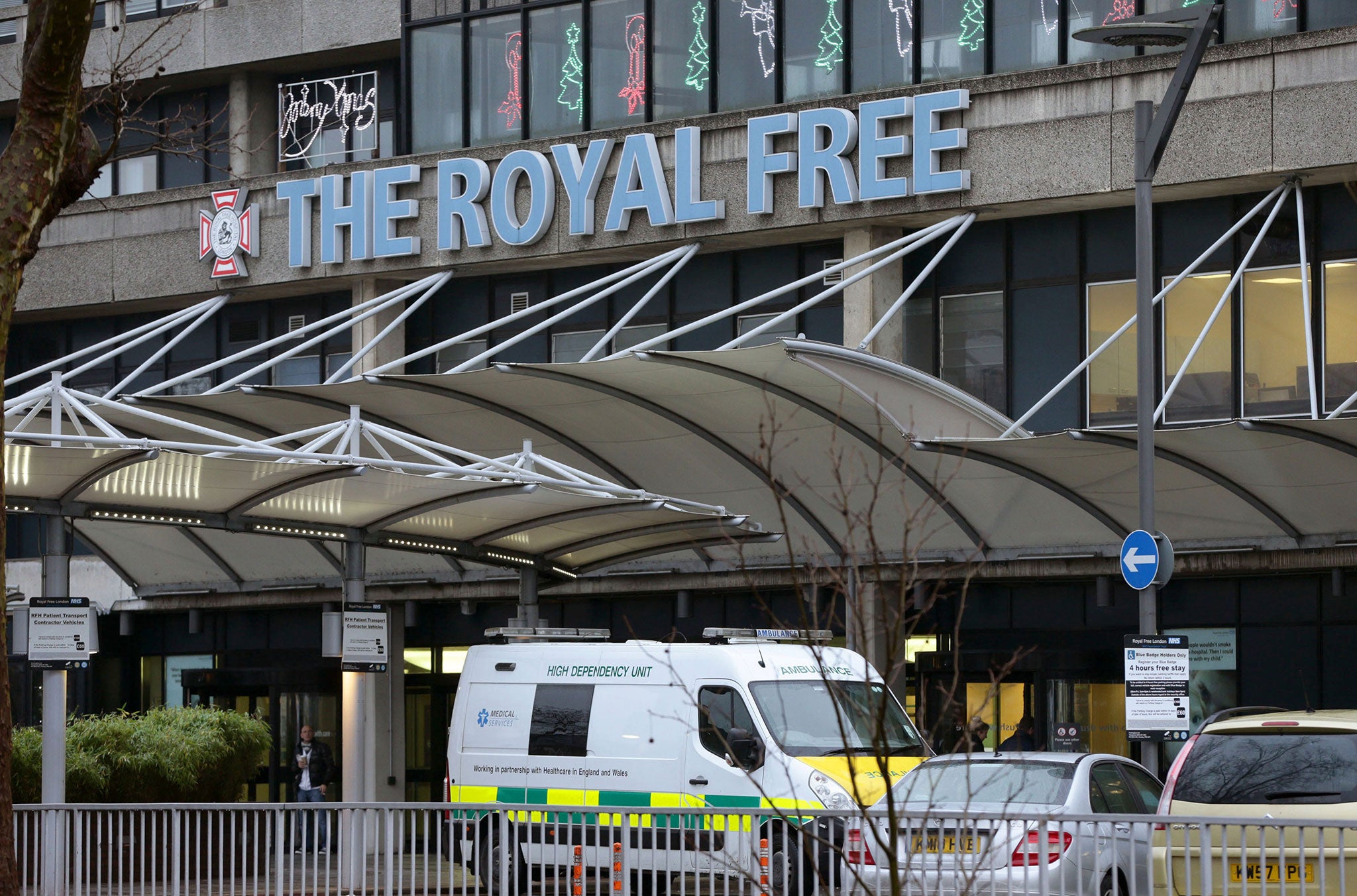 Pauline Cafferkey was treated at the Royal Free hospital in London