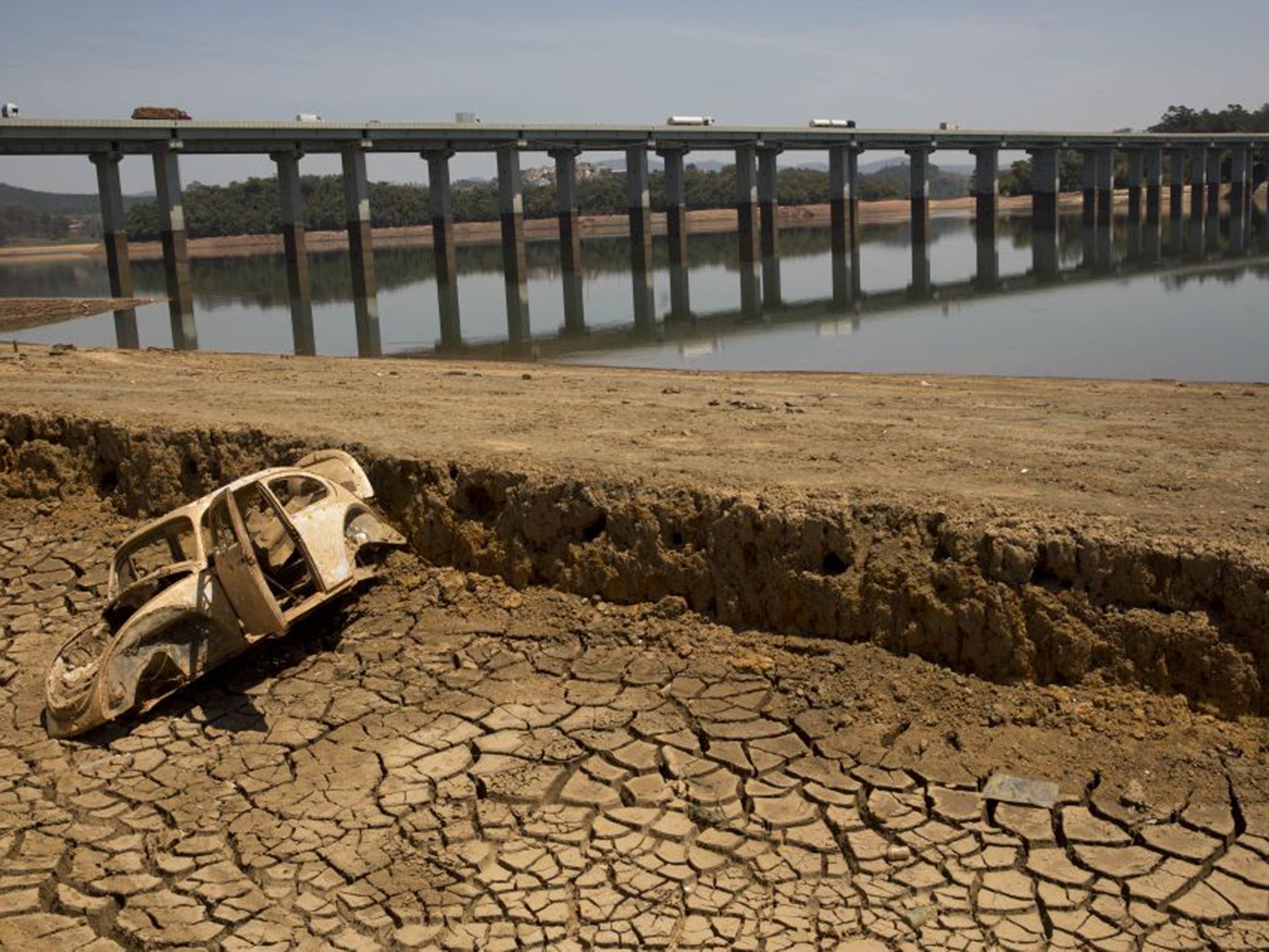 Brazil has been experiencing its lowest rainfall since 1930 (AFP)