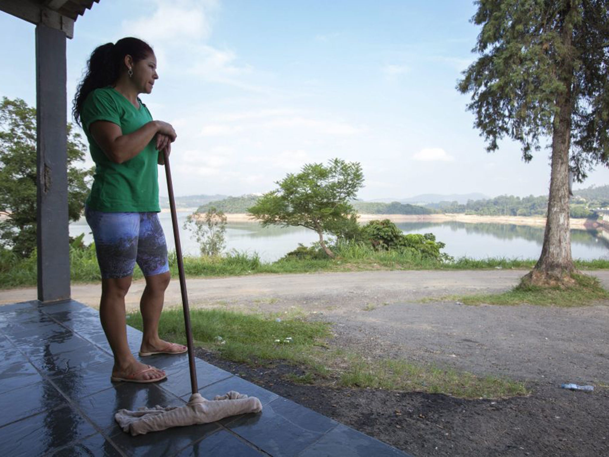 Atibainha reservoir near Sao Paulo