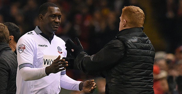 Emile Heskey returned to Anfield