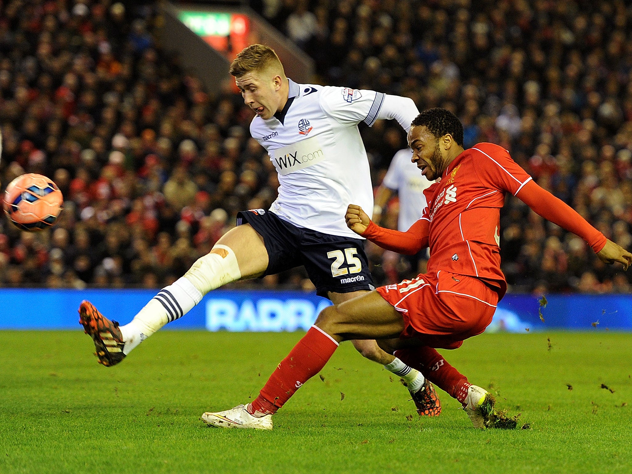 Sterling looked lively for Liverpool but couldn't break the deadlock