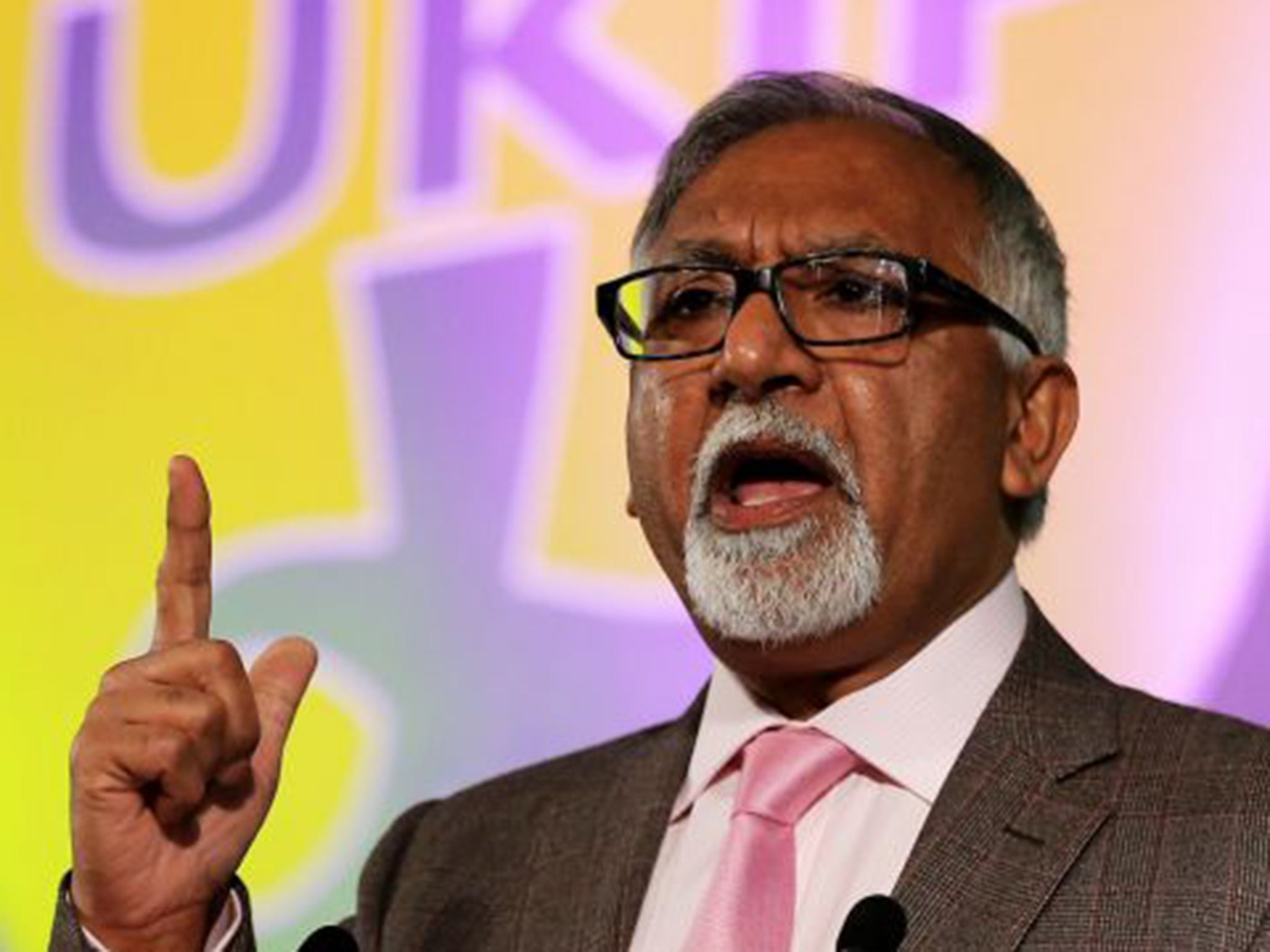 Now a Tory: Former Ukip MEP Amjad Bashir