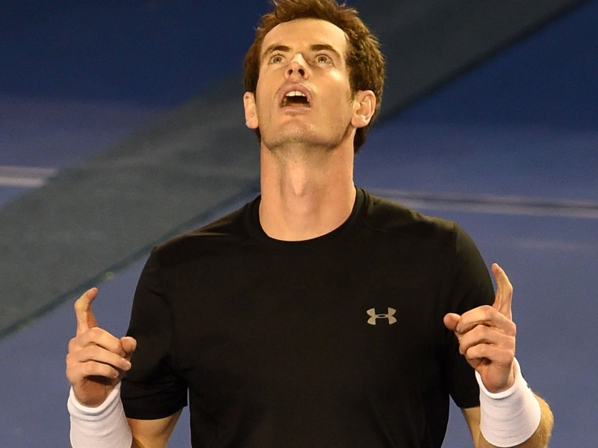 Andy Murray faces the Australian in the quarter-final