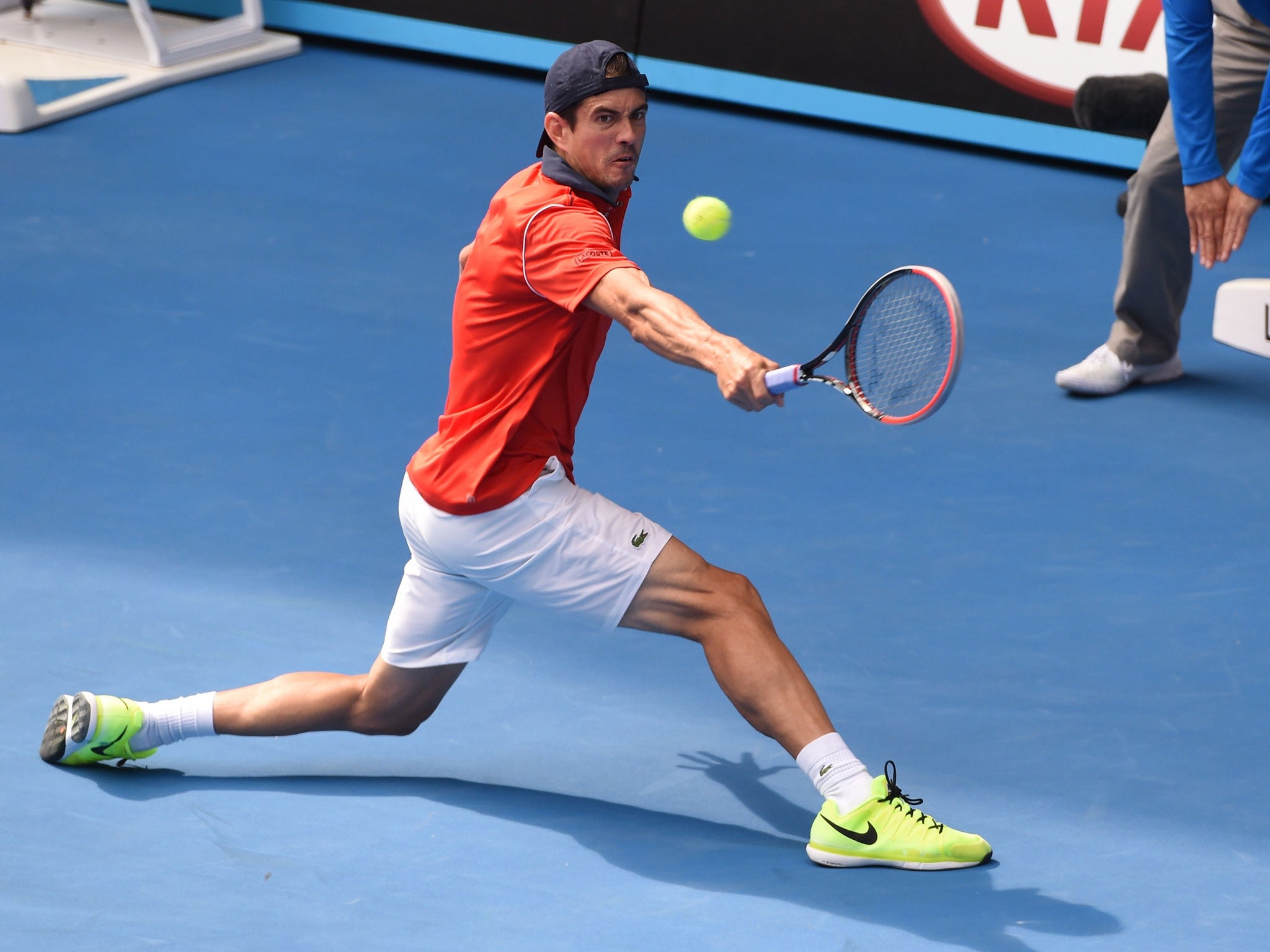 Guillermo Garcia-Lopez was unable to halt Wawrinka despite a third-set fightback