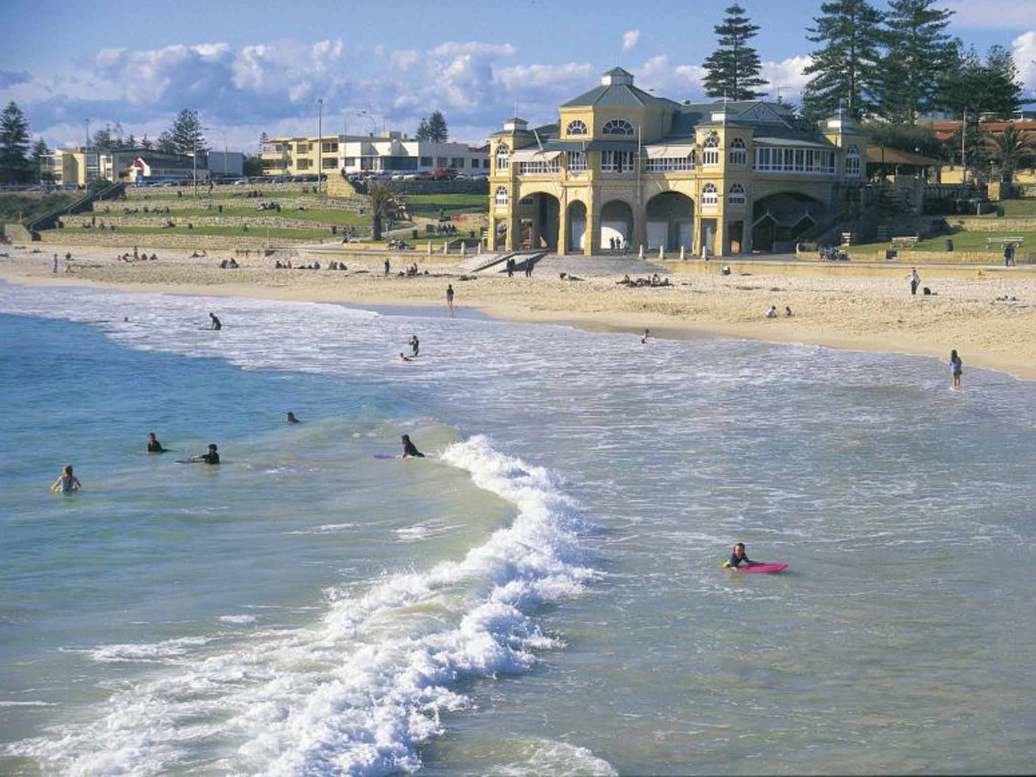 The whale was found hundreds of miles north of Perth