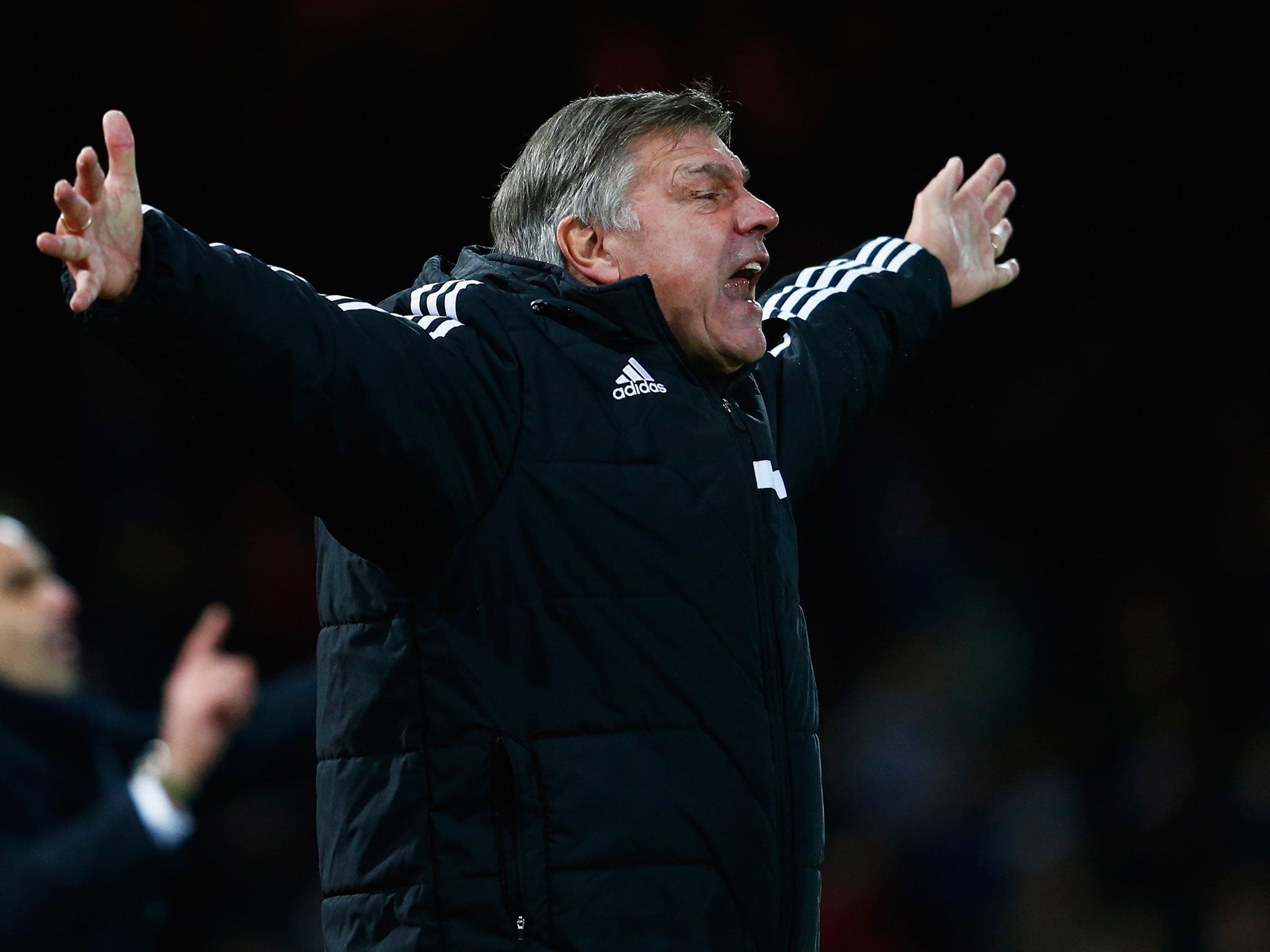 Sam Allardyce, Manager of West Ham United.