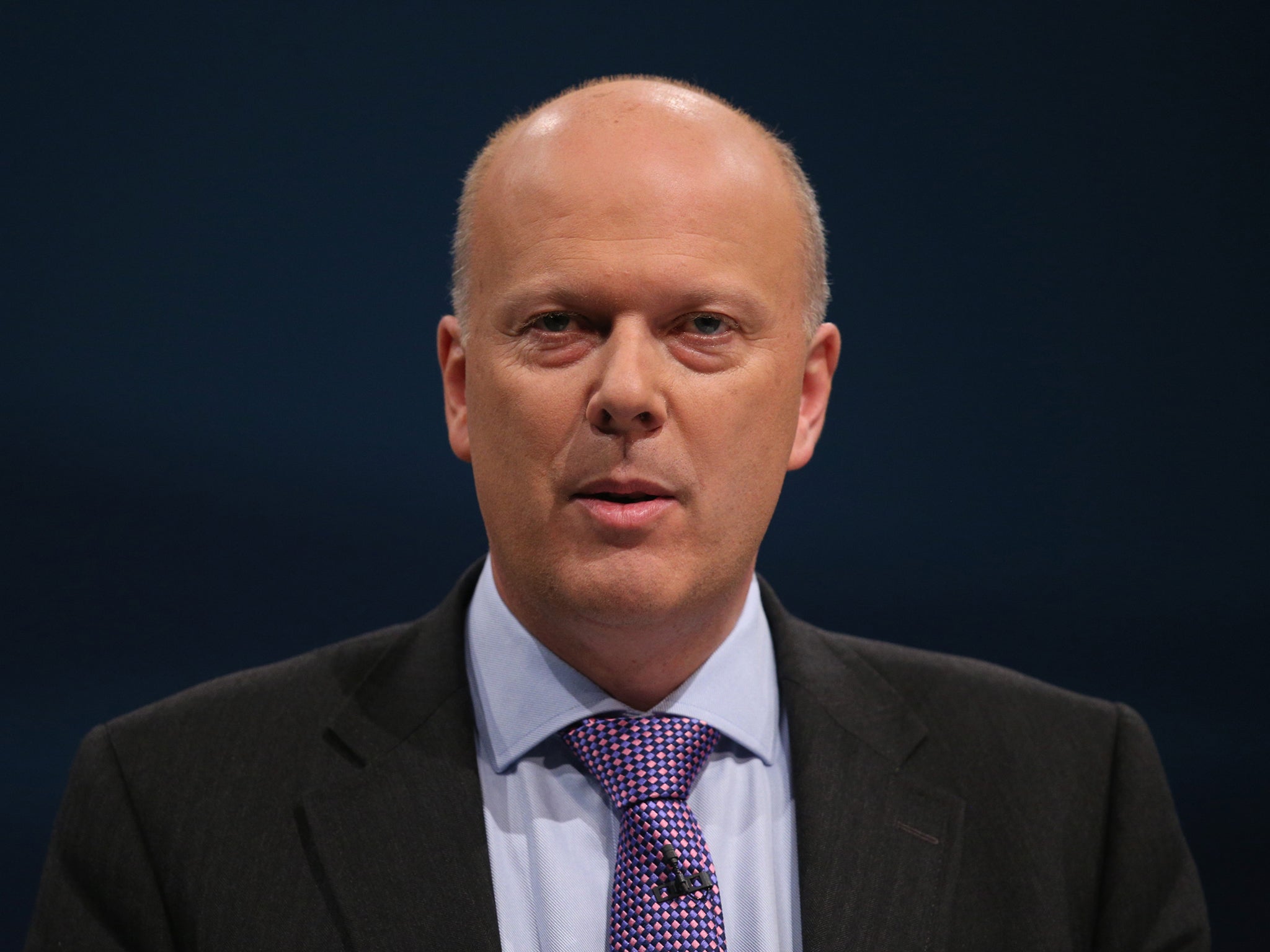 Gove's predecessor Chris Grayling