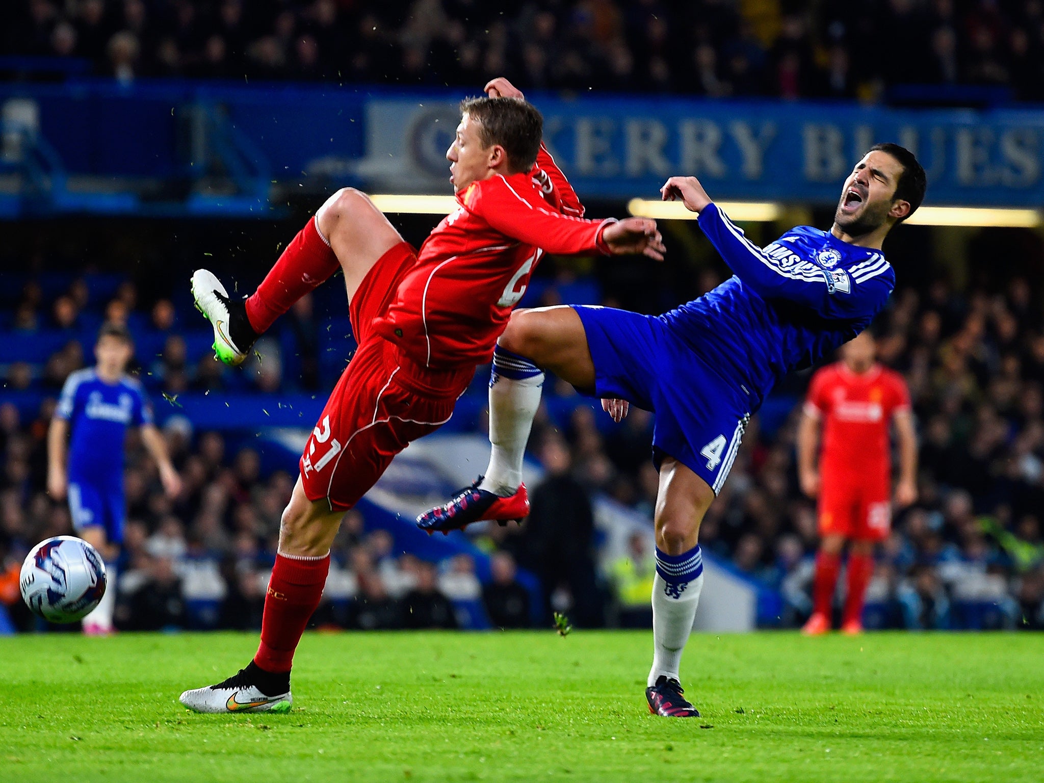 Lucas has played 272 matches for Liverpool without winning a trophy - the second most in the post-War era