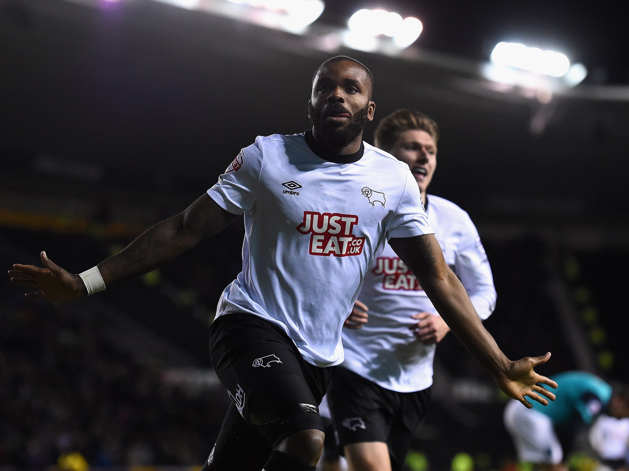 Darren Bent celebrates