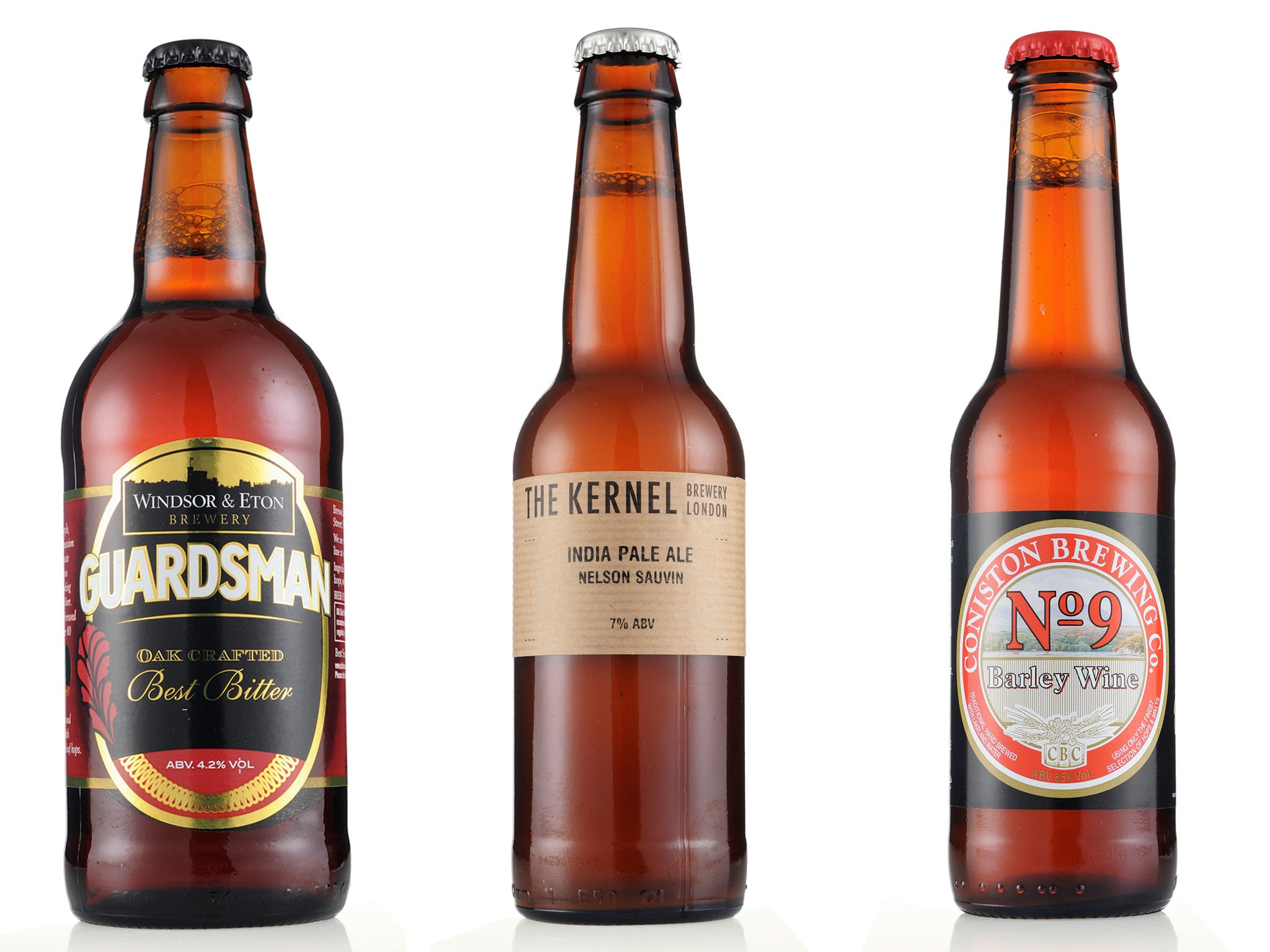 Three to try: Eton Guardsman, The Kernel Nelson Sauvin IPA, Coniston No 9