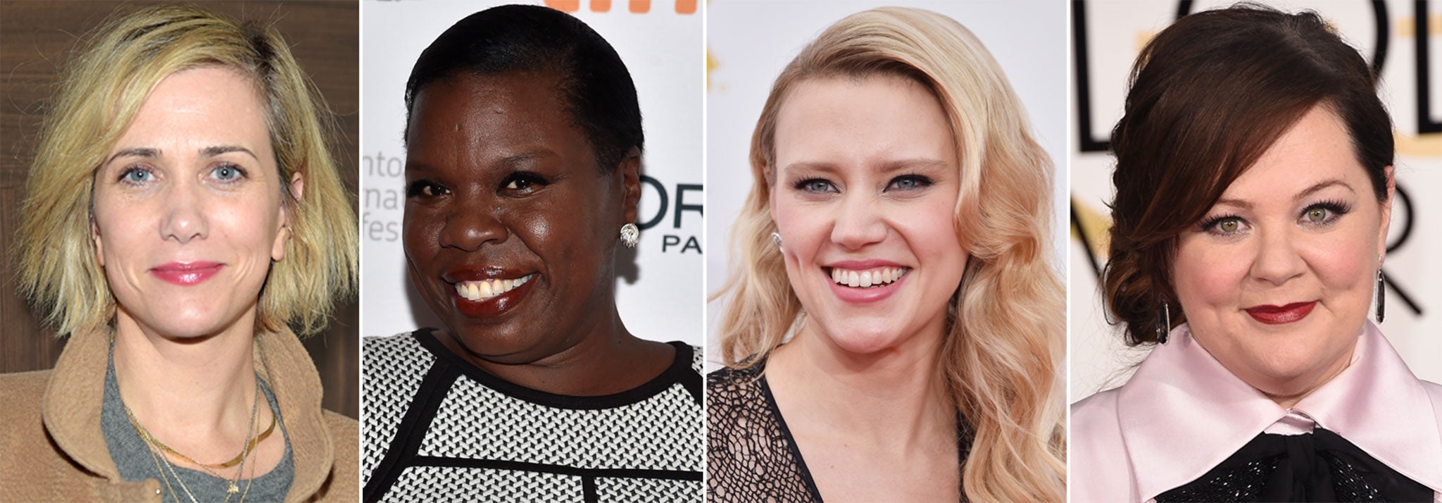 Kristen Wiig, Leslie Jones, Kate McKinnon and Melissa McCarthy will star in the first, all-female, reboot