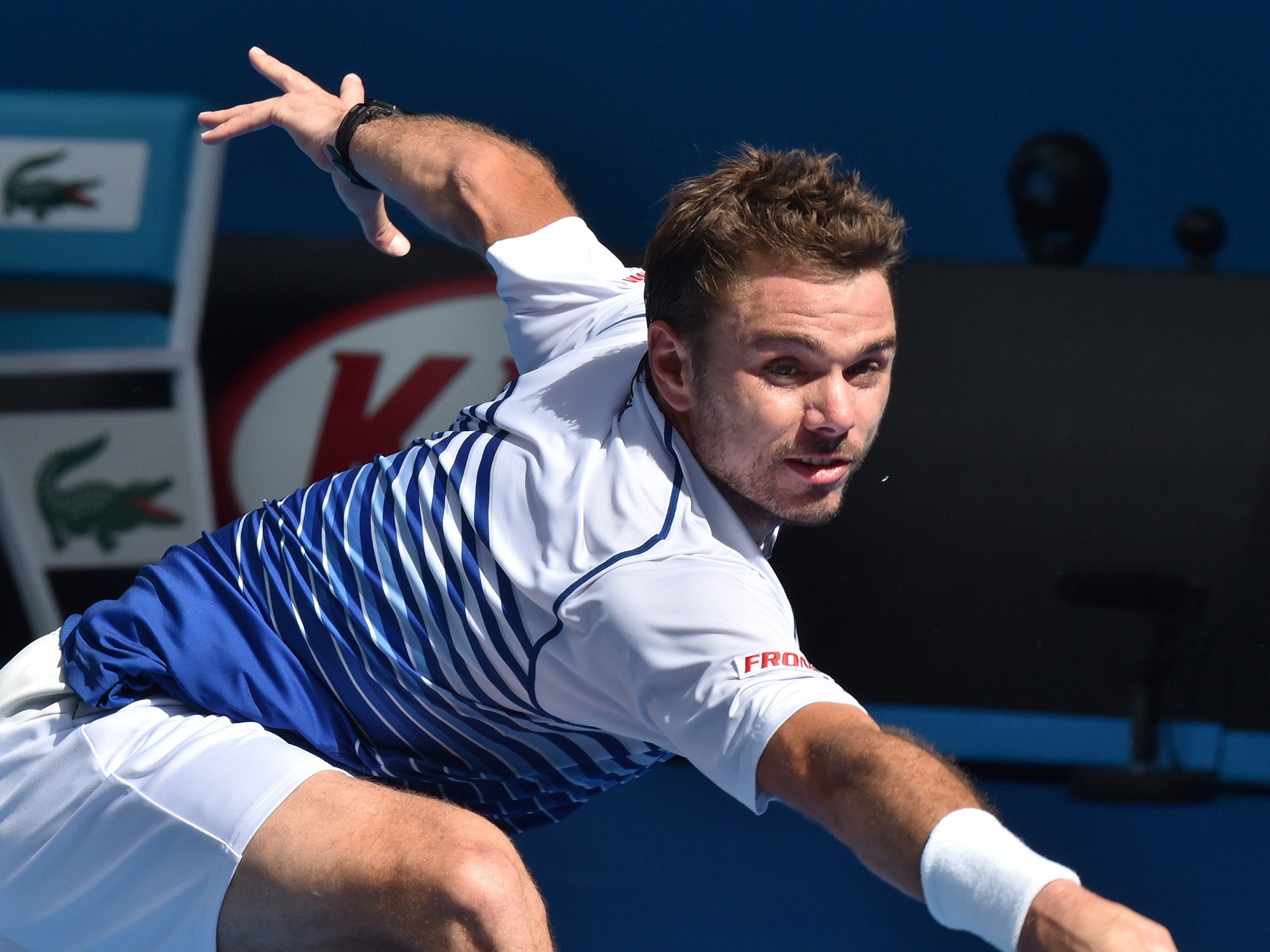 Switzerland's Stanislas Wawrinka.