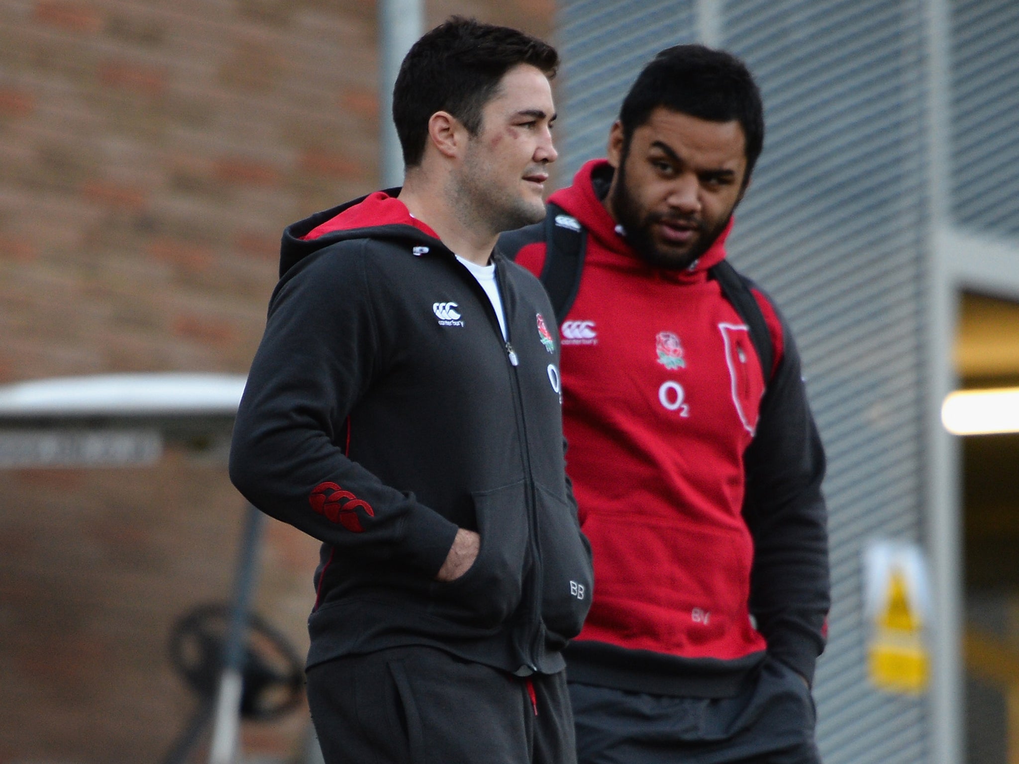 Brad Barritt with Billy Vunipola