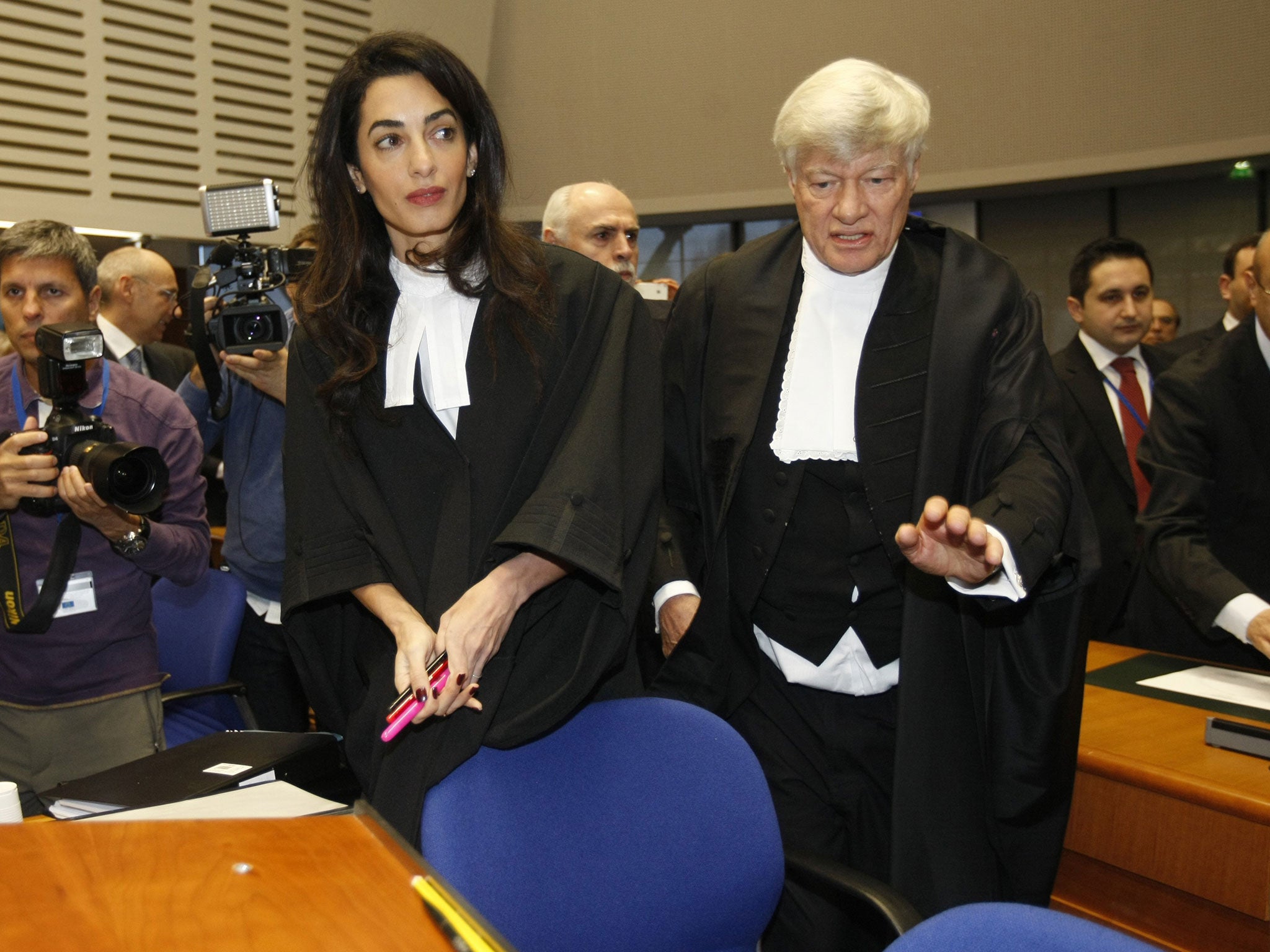 Clooney at the European Court of Human rights