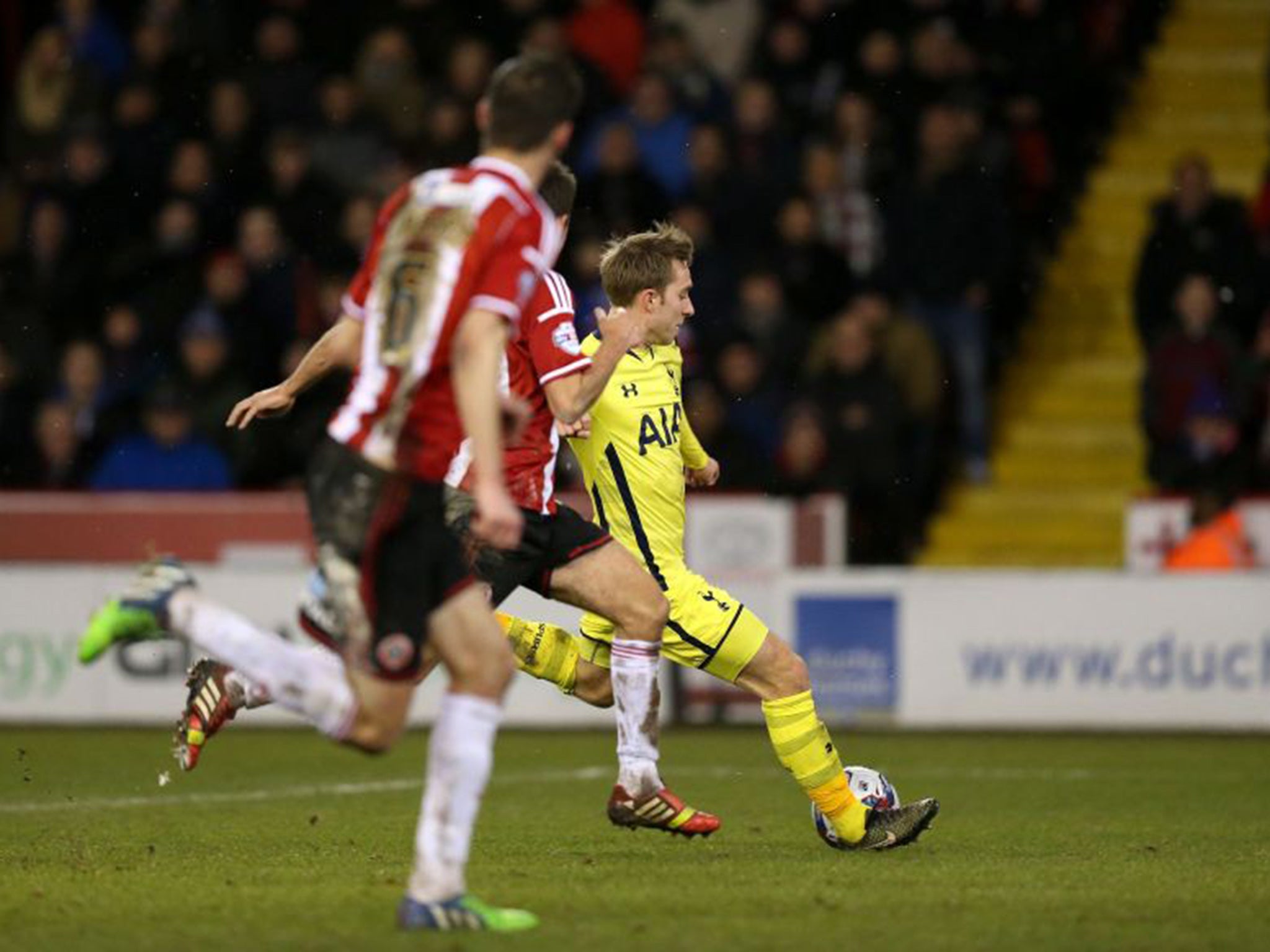 Eriksen applies a smart finish to send Tottenham to Wembley