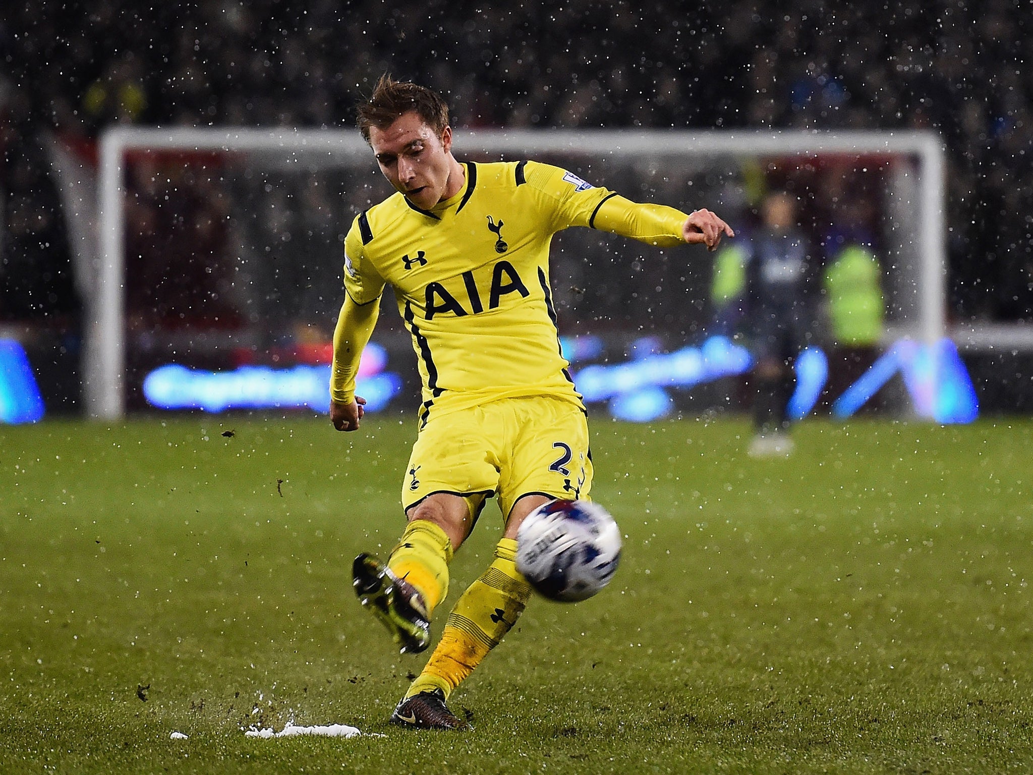 Eriksen has scored 11 goals for Spurs this season