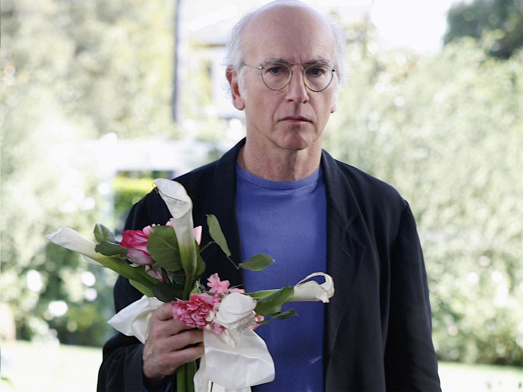 Comic miserablist Larry David in 'Curb Your Enthusiasm'