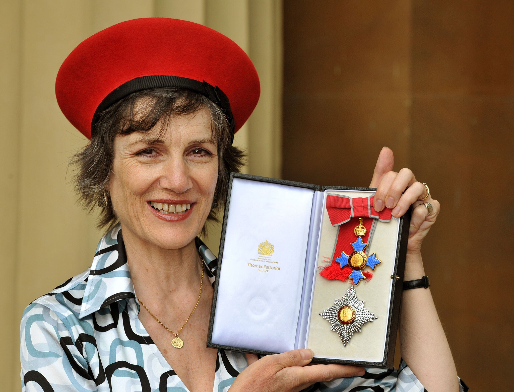 'Let's beef up the dames': Walter at Buckingham Palace in 2011