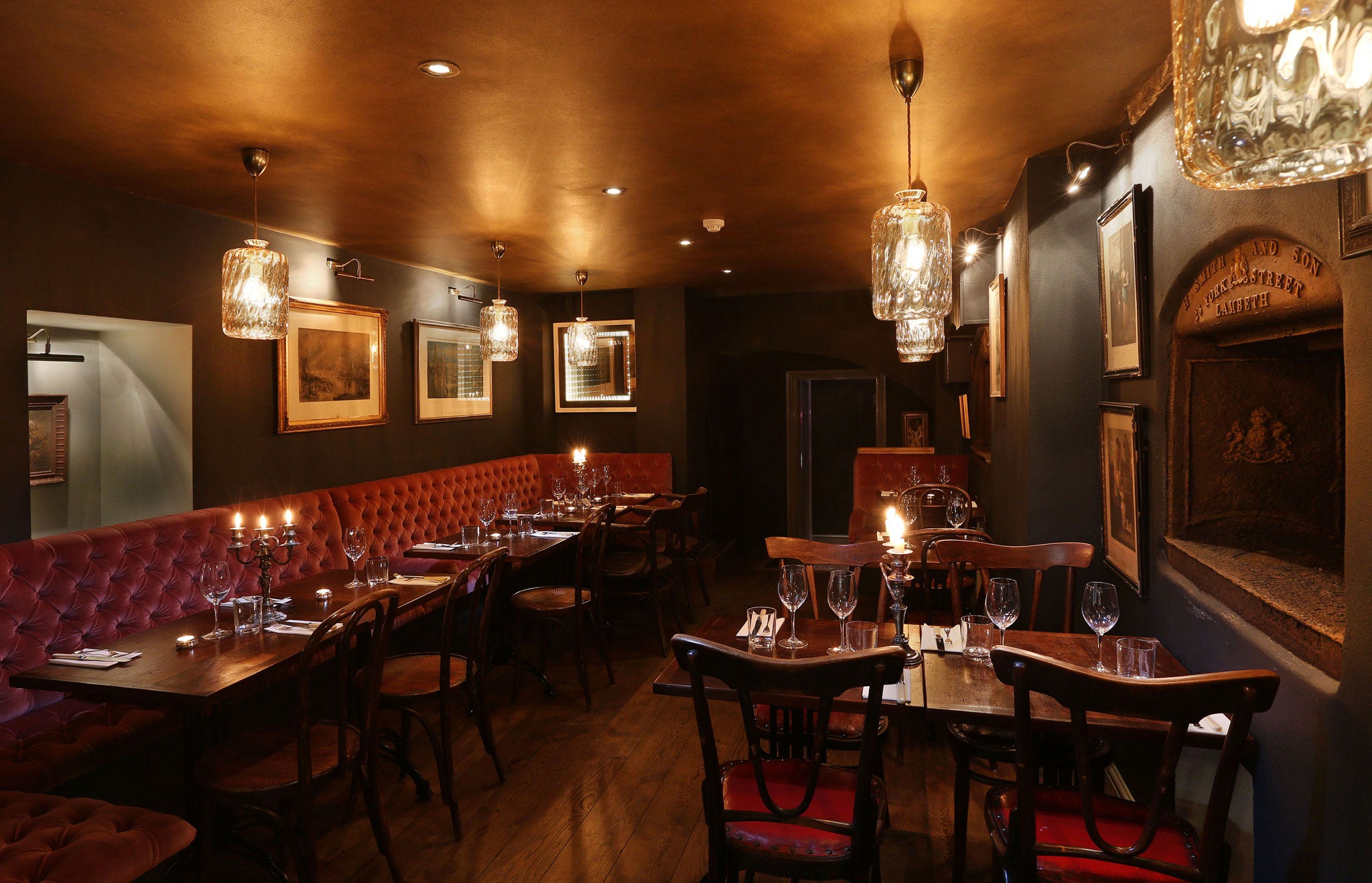 Cosy: Kitty Fisher's feels like it's already a historic Mayfair haunt