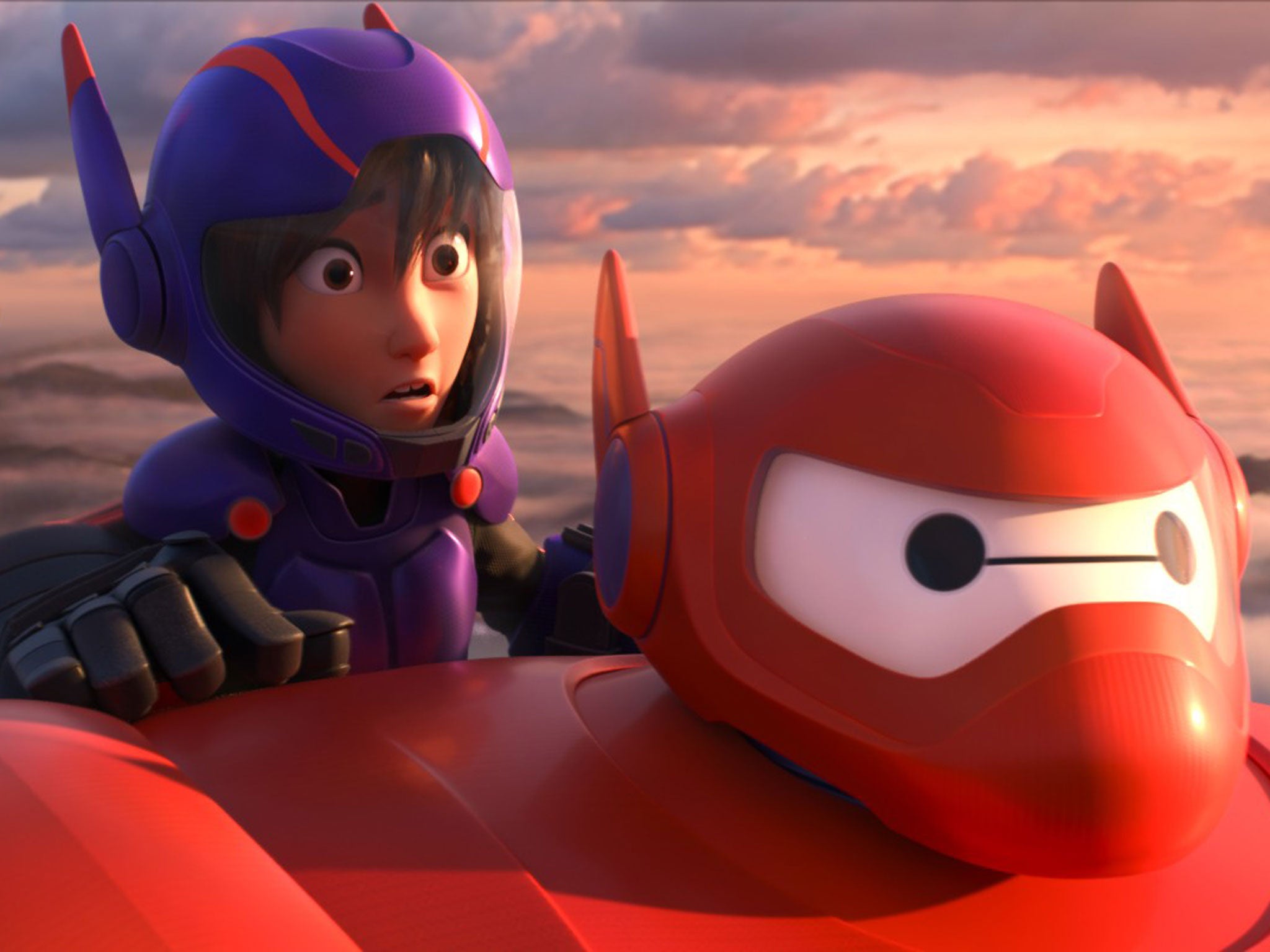 Hiro and Baymax in ‘Big Hero 6’