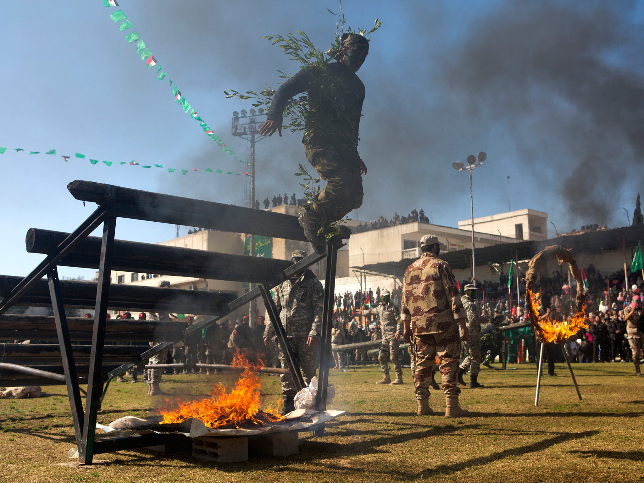 More than 17,000 young men between the ages of 15-21 gathered for Hamas training camps this week