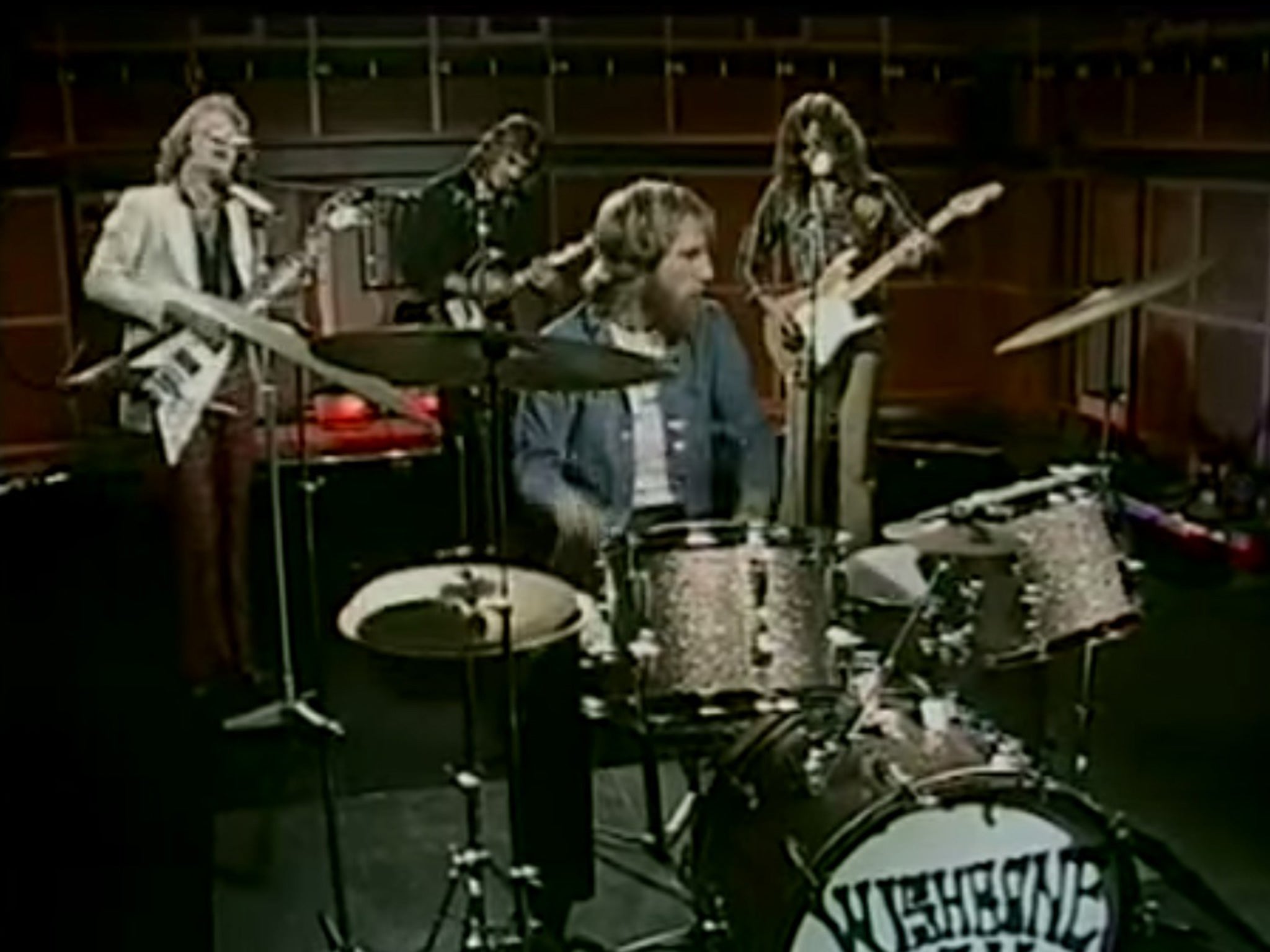 Wishbone Ash performing for the BBC in 1971