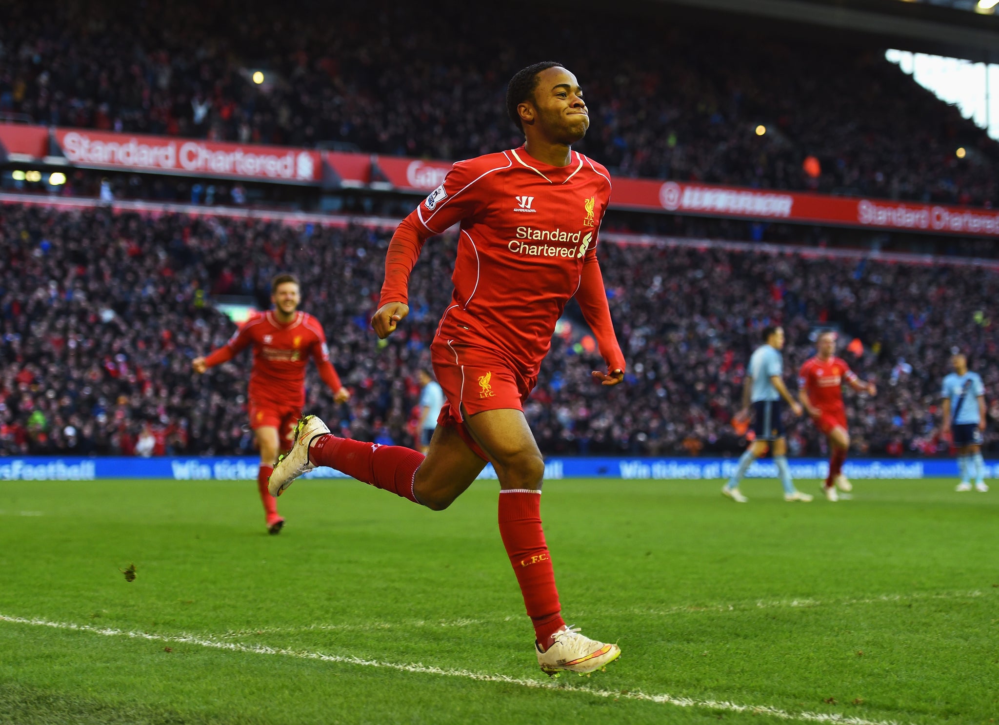 Raheem Sterling put the Reds ahead