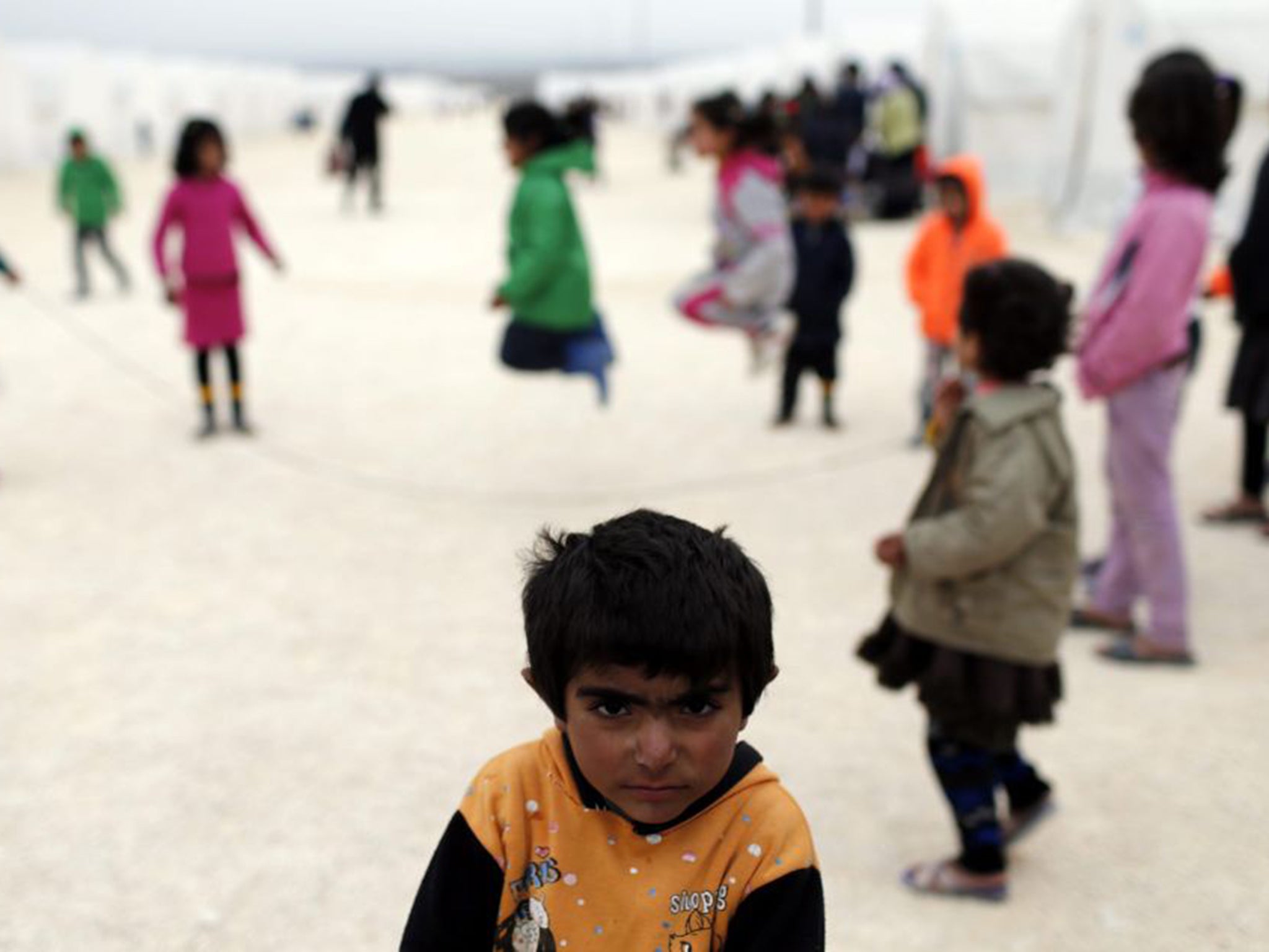 Refugees in Suruc, Turkey