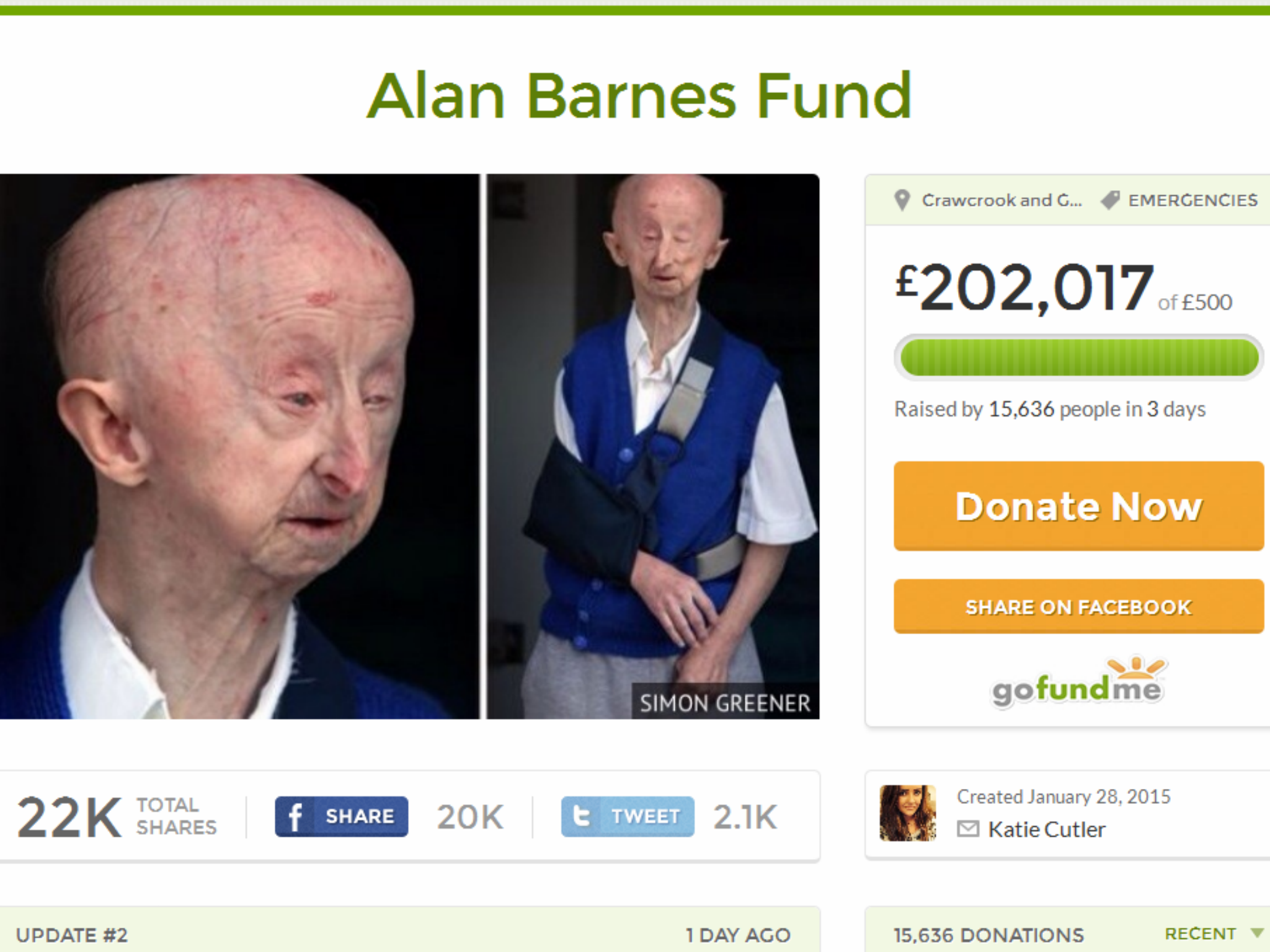 Alan Barnes was attacked outside his home