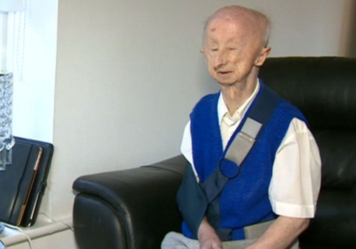 Pensioner Alan Barnes was mugged last week