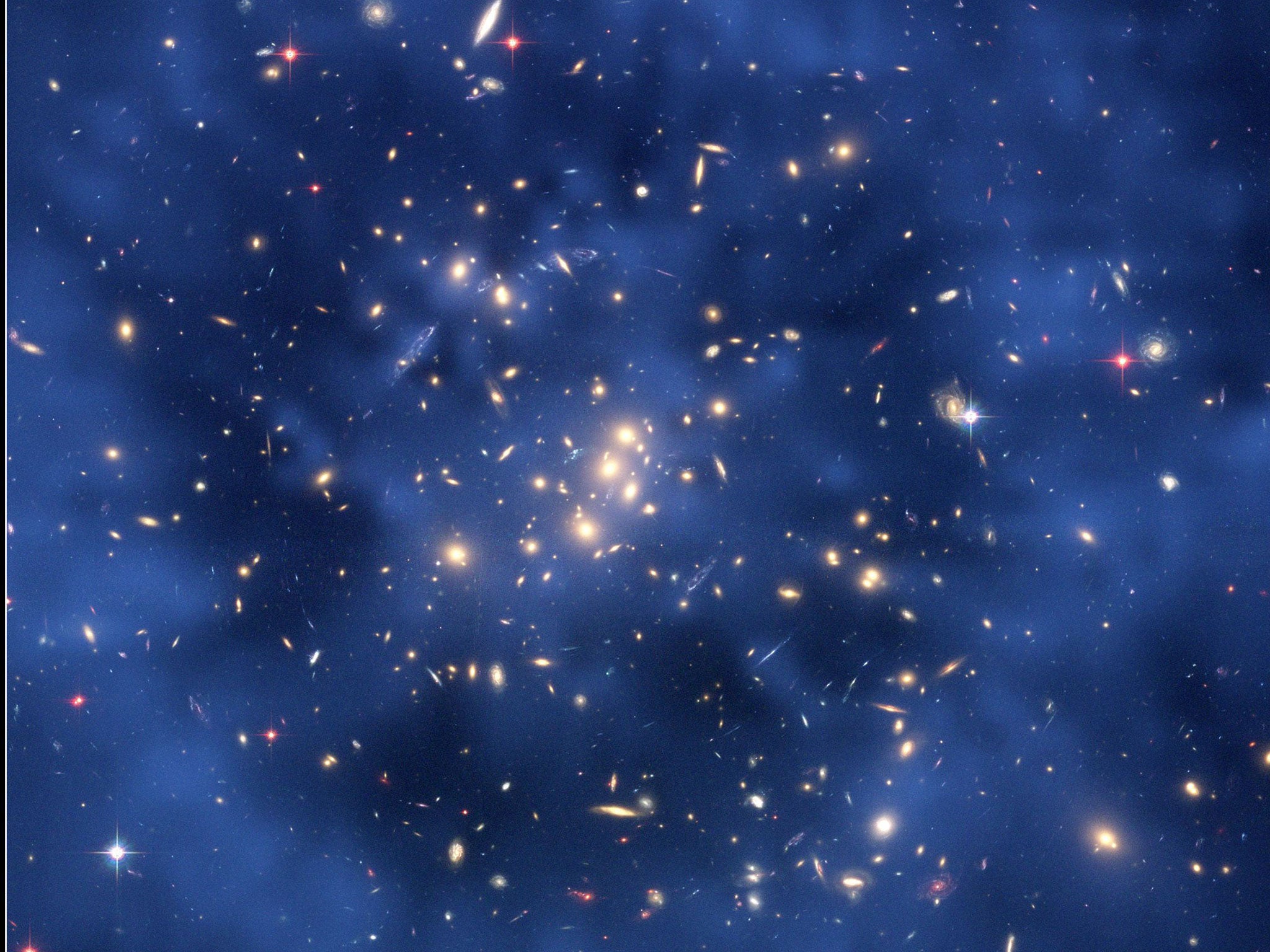 Dark Matter ring in the galaxy cluster