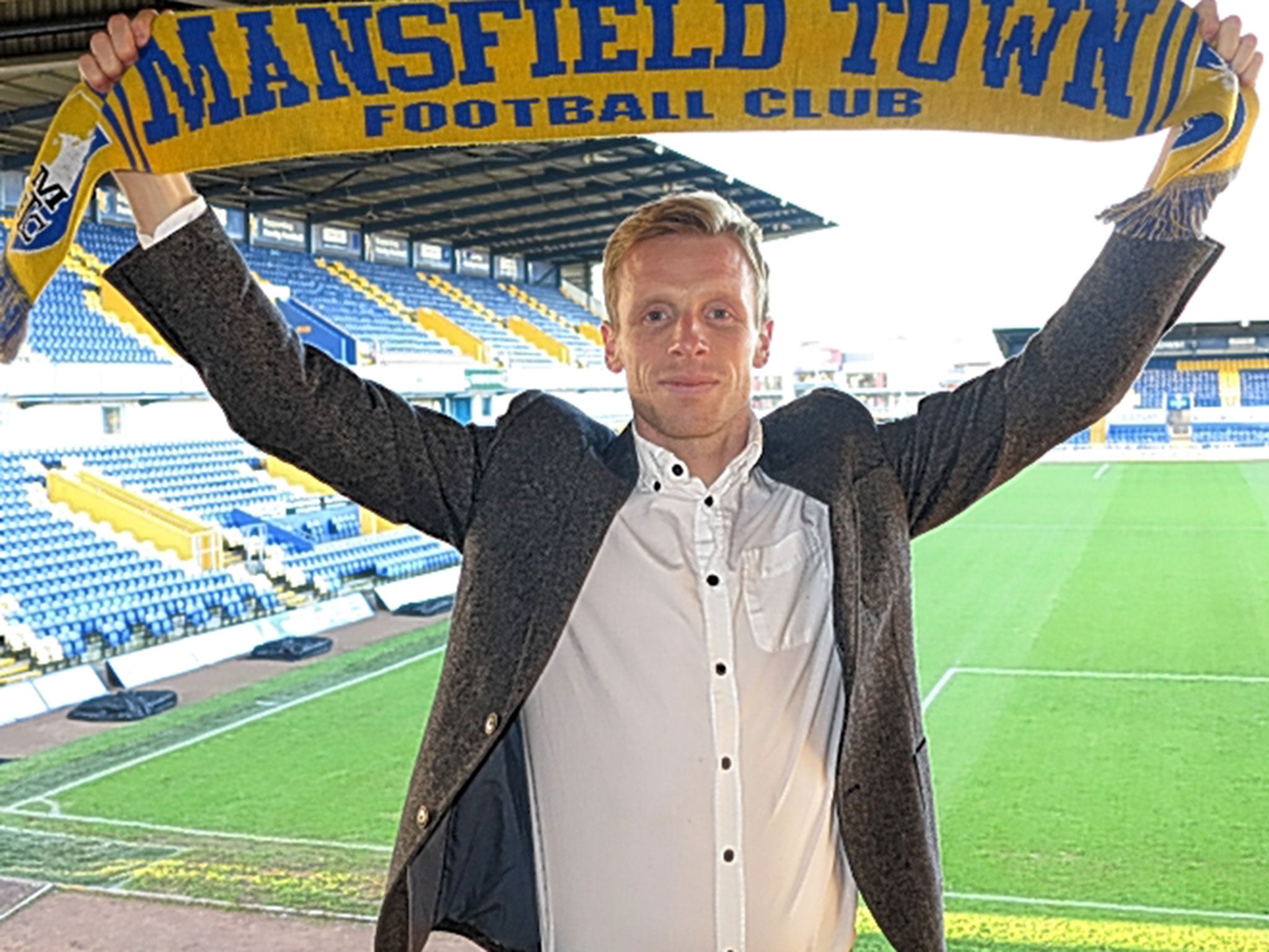 Ricky Ravenhill's latest club, Mansfield