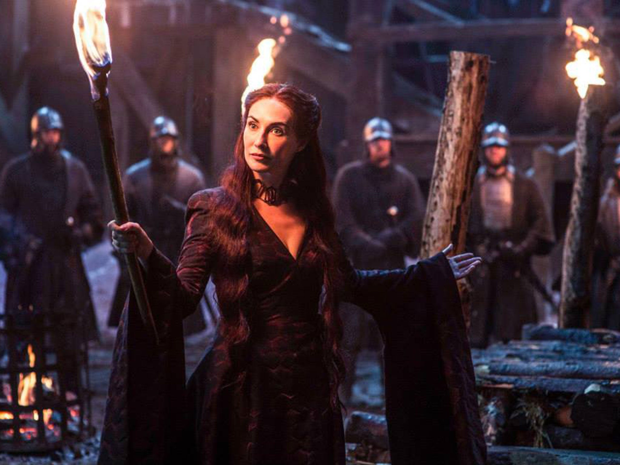 Carice van Houten as Melisandre in Game of Thrones