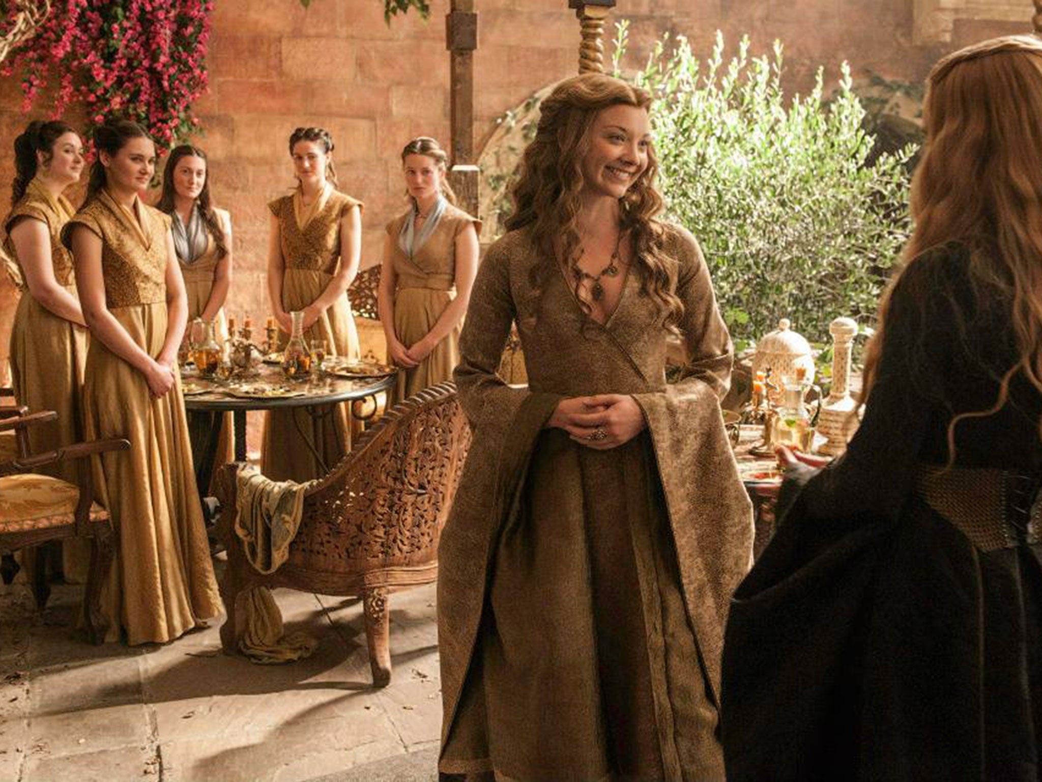 Natalie Dormer as Margaery Tyrell in Game of Thrones