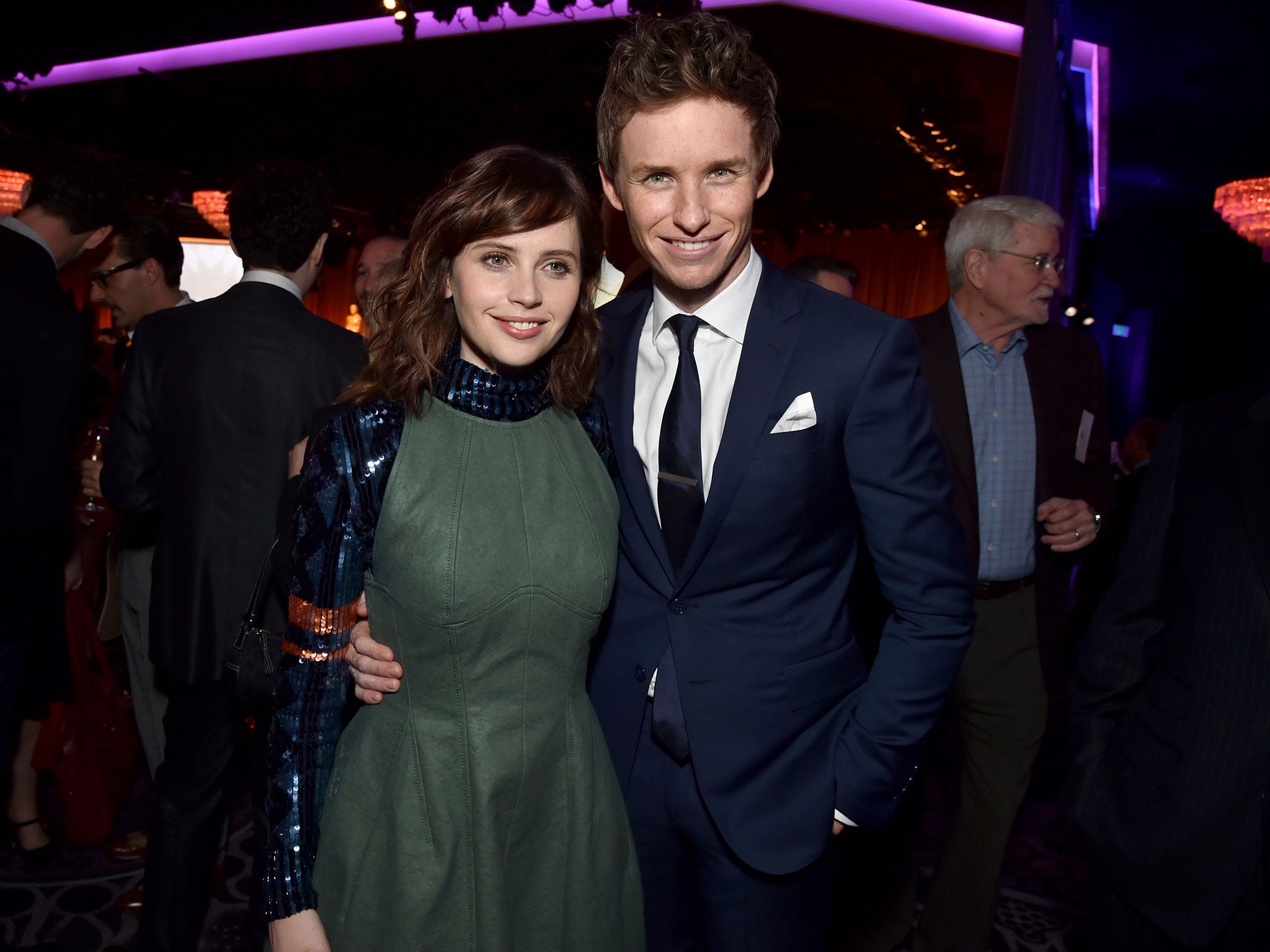 The Theory of Everything stars Eddie Redmayne and Felicity Jones