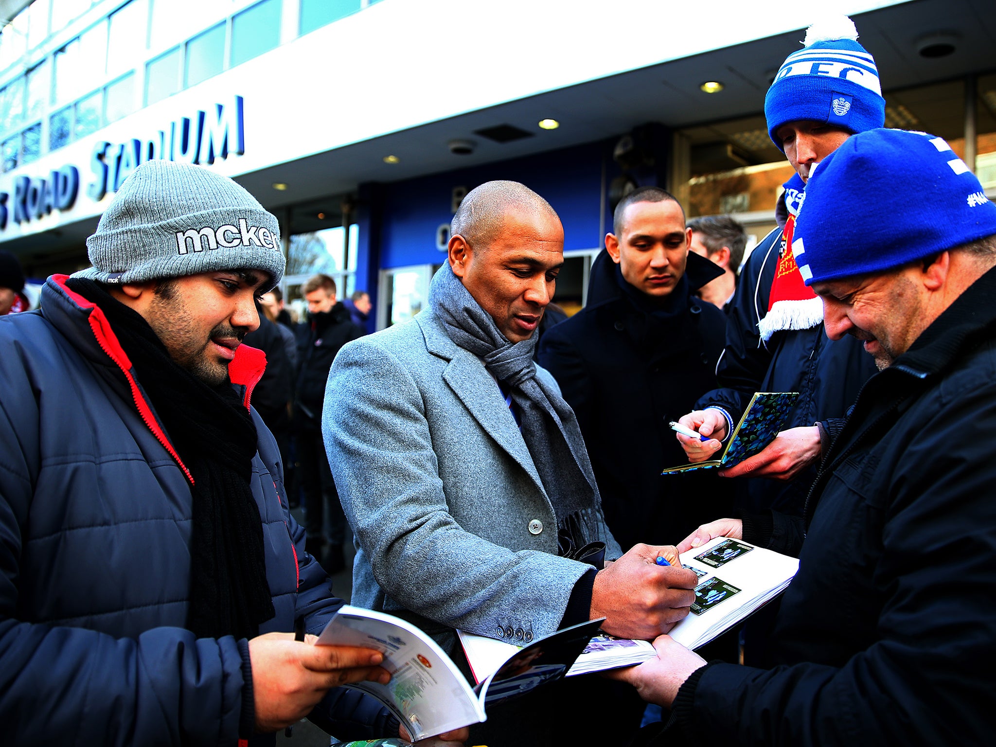 QPR director of football Les Ferdinand